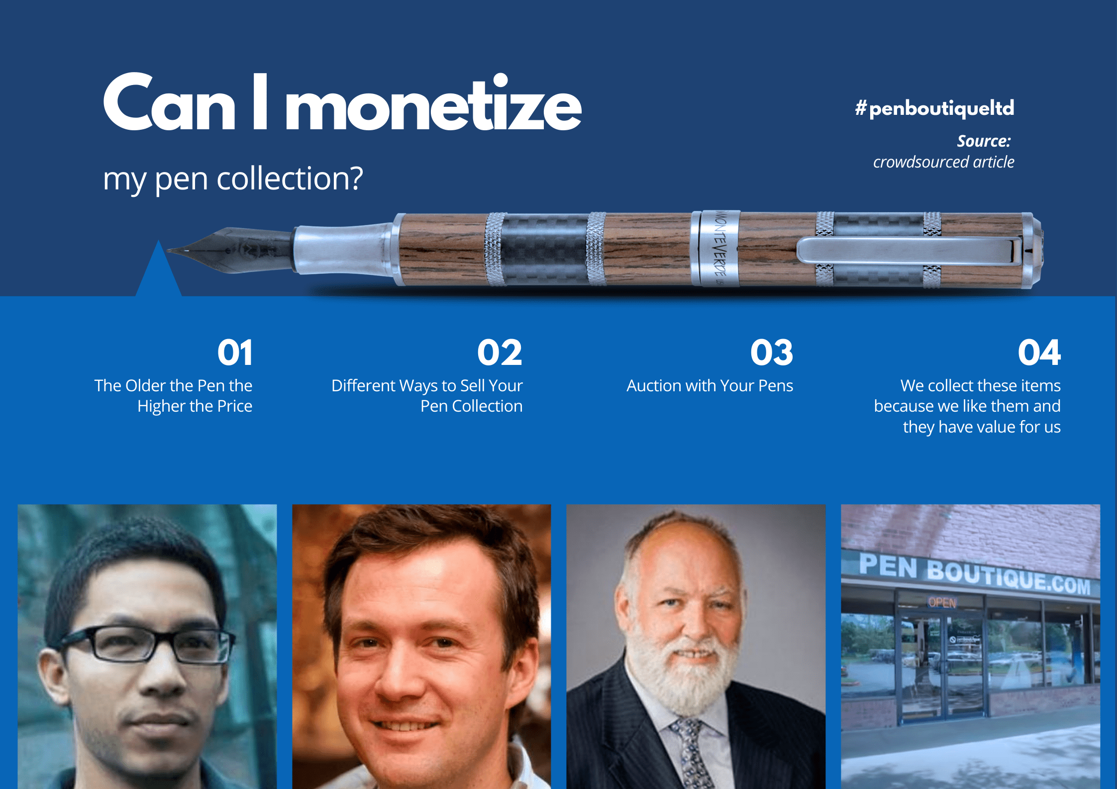 Can I monetize my pen collection? - Pen Boutique Ltd