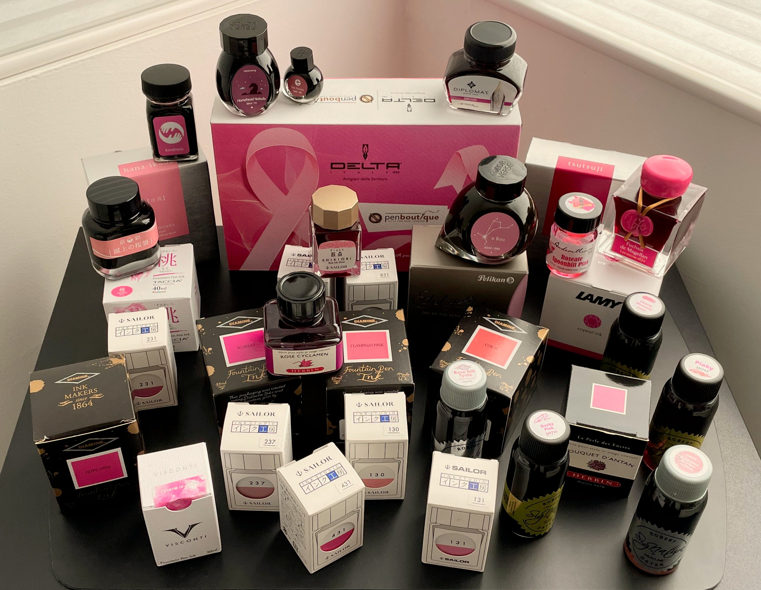Think Pink! (Part Two) -- How Do You Feel About Pink Ink? - Pen Boutique Ltd
