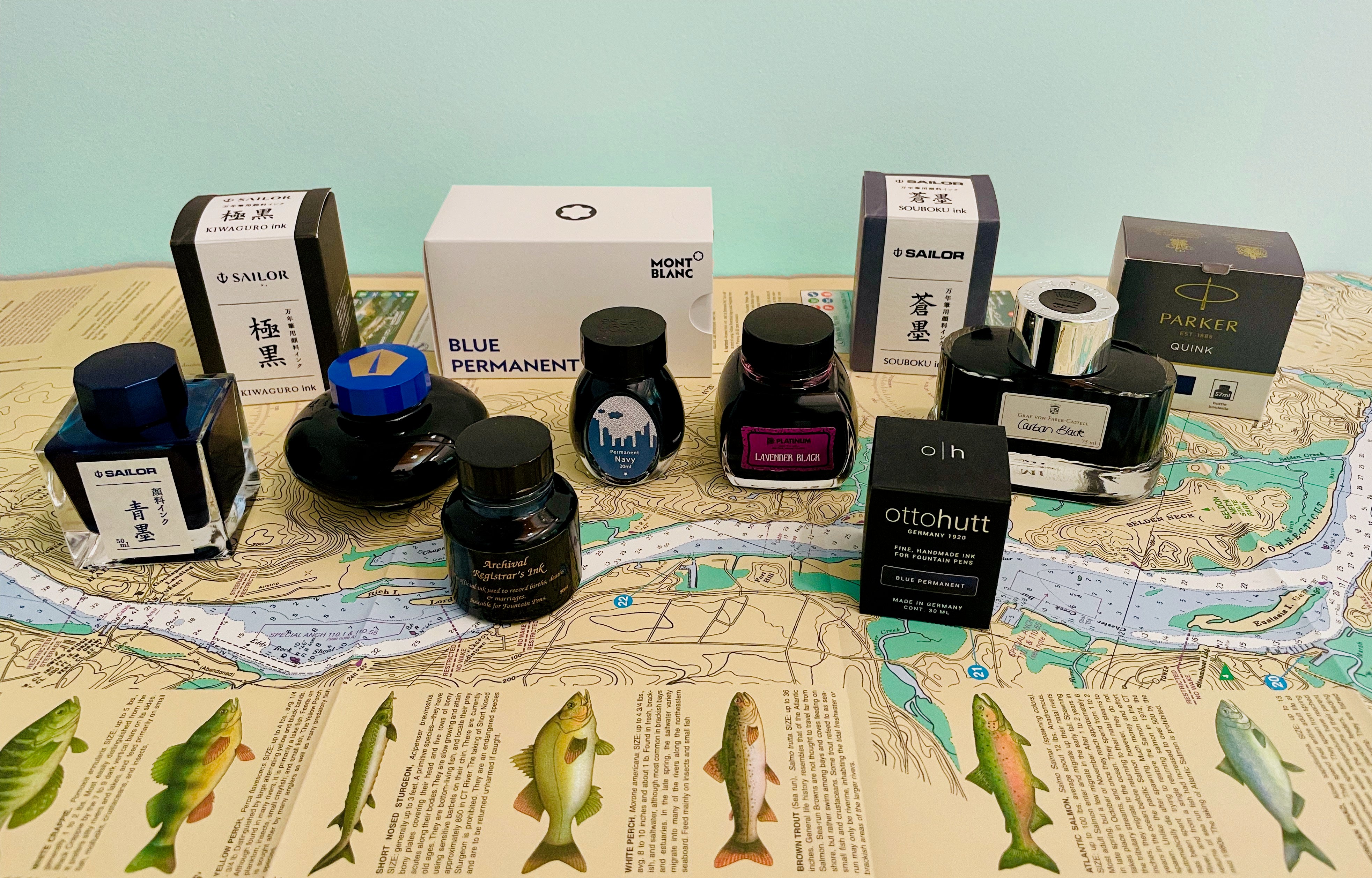 Fun with Water Resistant Inks - Pen Boutique Ltd