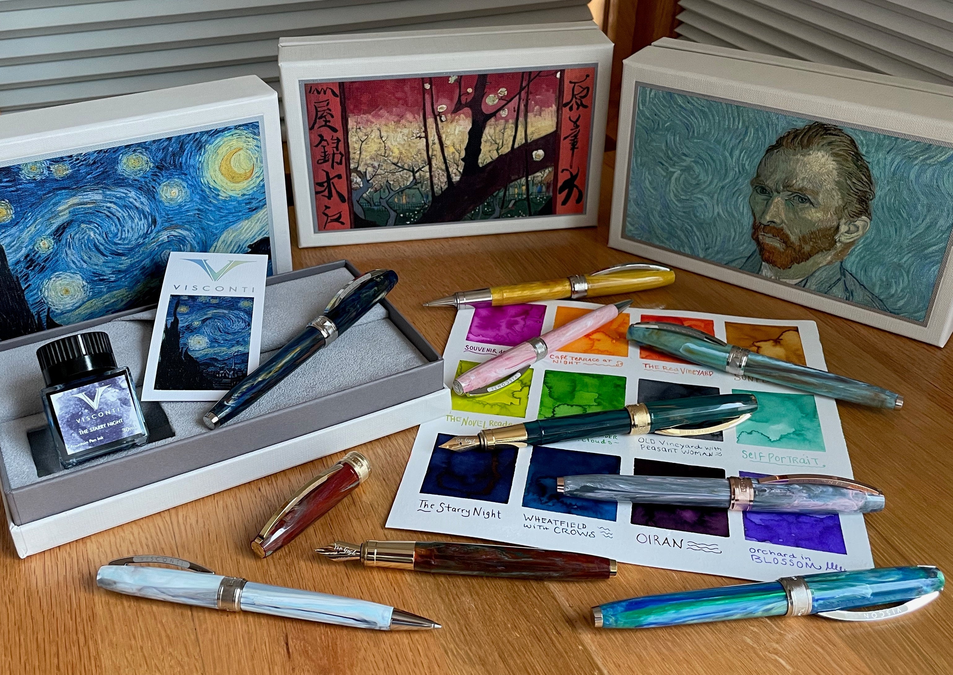 Exploring the Multifaceted Visconti Van Gogh Collection - Pen Boutique Ltd