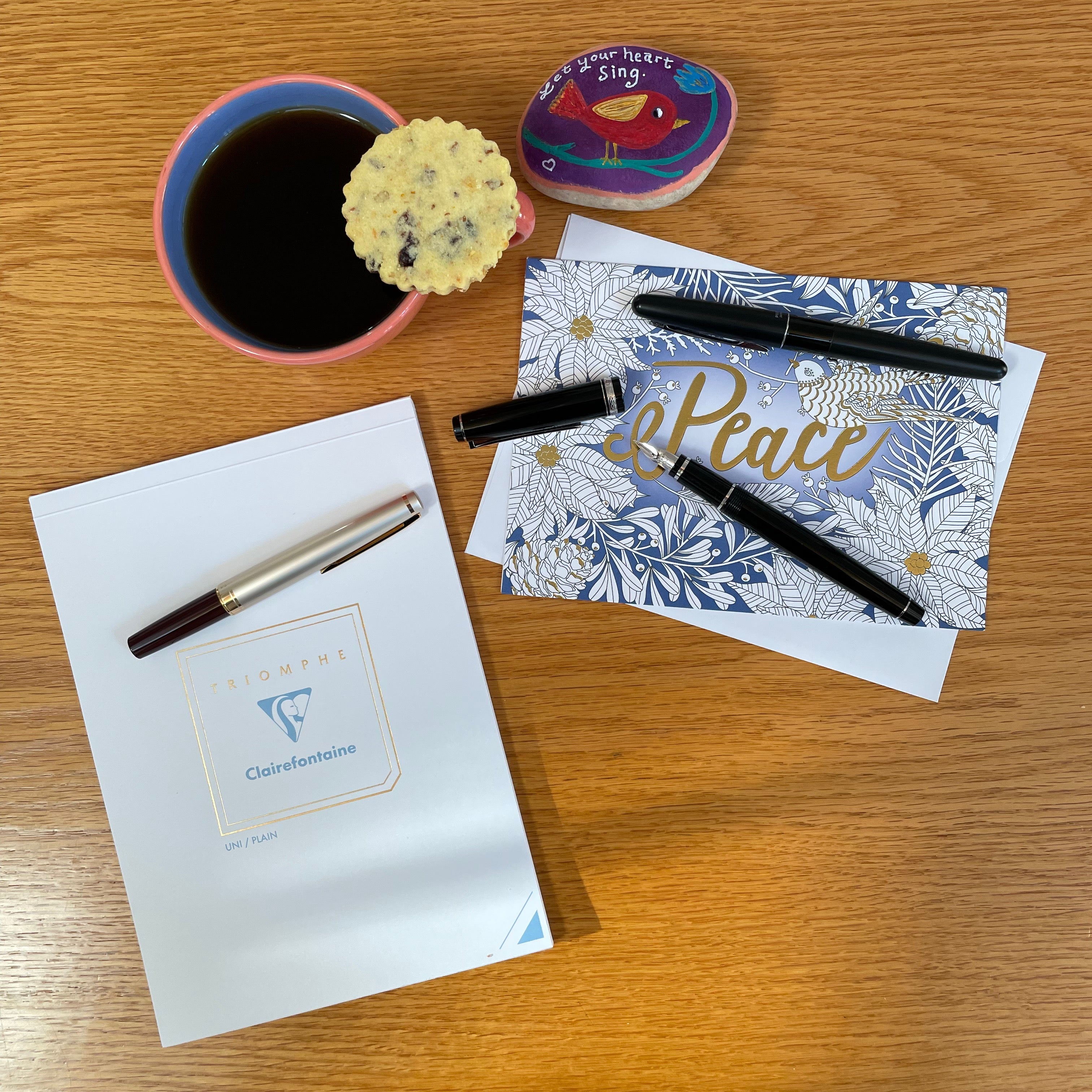 Writing Cards and Letters on a Snow Day - Pen Boutique Ltd