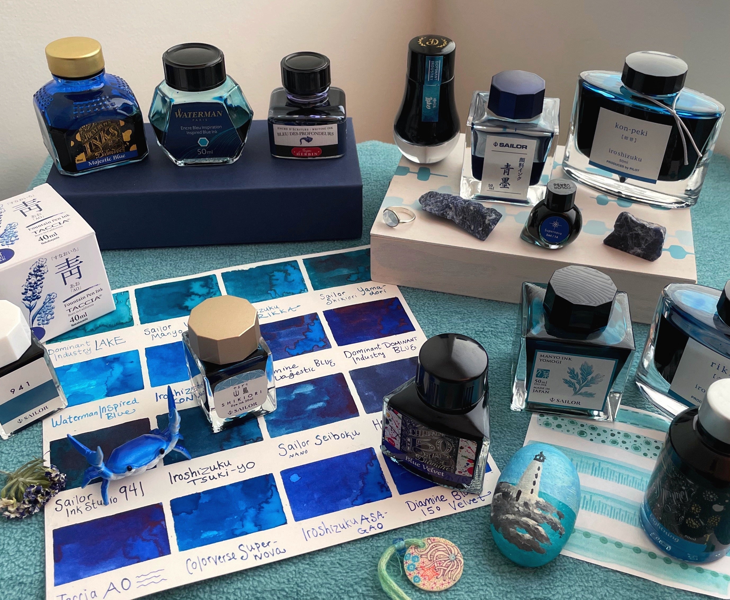 Why Blue? A Rumination on Inks, Pens, and the People Who Love the World’s Favorite Color