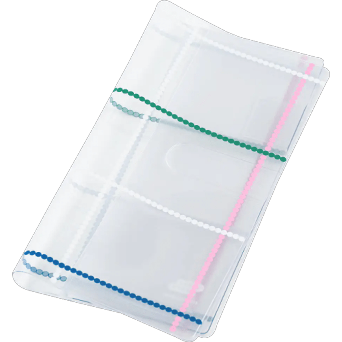 Hobonichi Clear Cover - Yoshie Watanabe: Dotted Plaid - Weeks - Pen Boutique Ltd