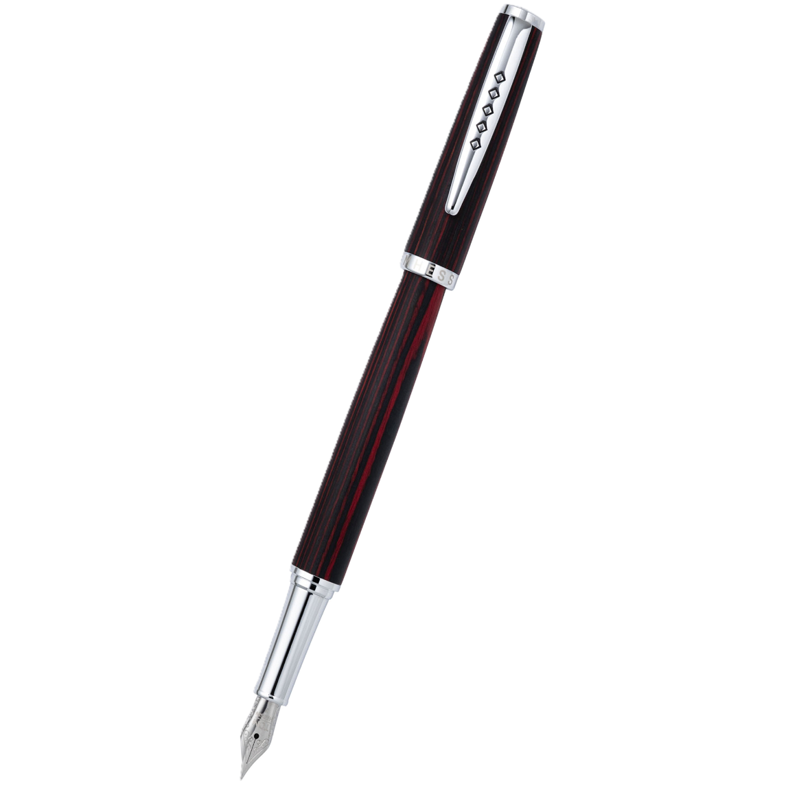 Tom Hessin Edinburgh Forth Bridge Red Fountain Pen-Pen Boutique Ltd