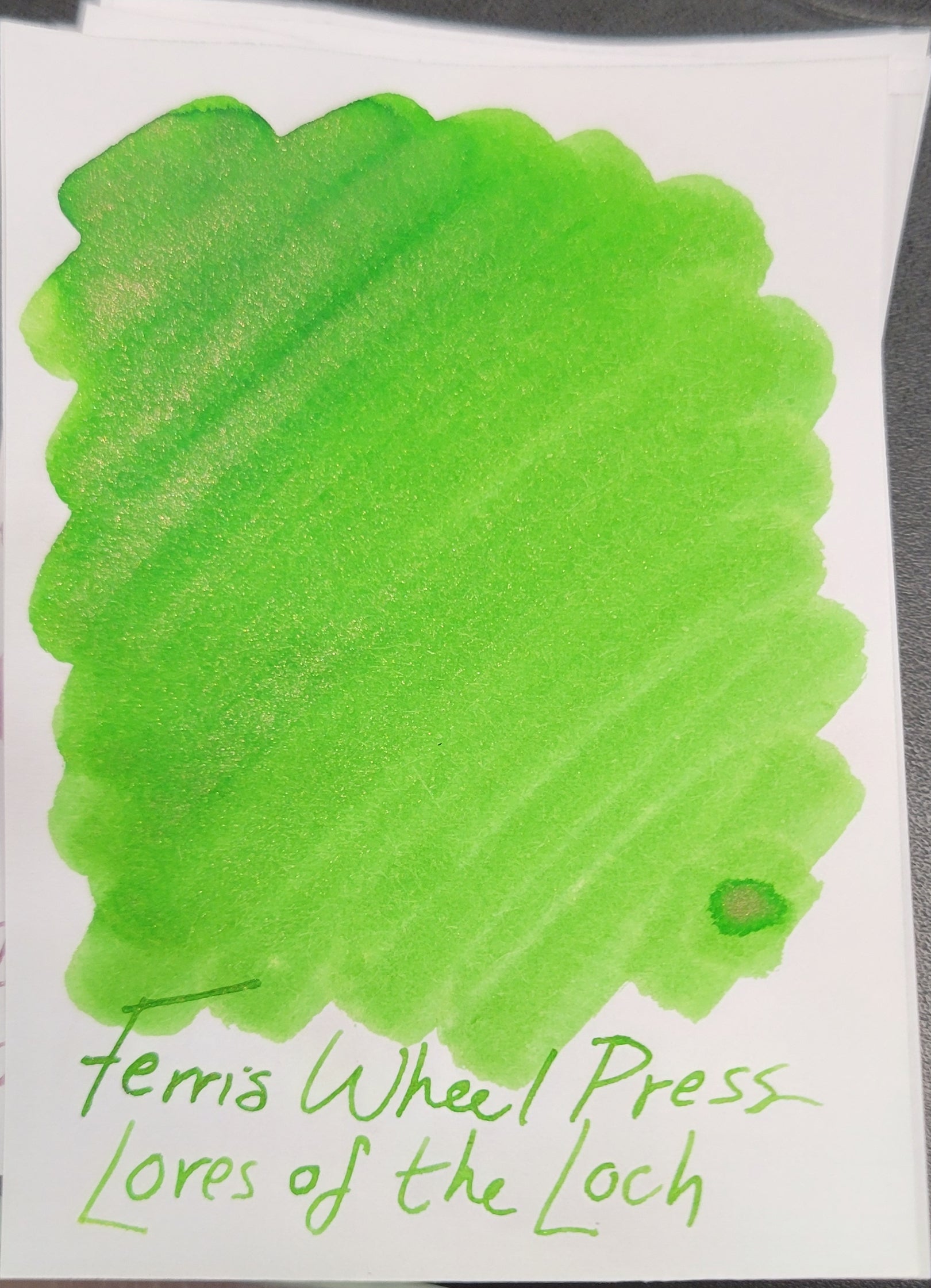 Ferris Wheel Ink Bottle - Ferritales Bestiary Series - Lores of the Loch - 20ml-Pen Boutique Ltd