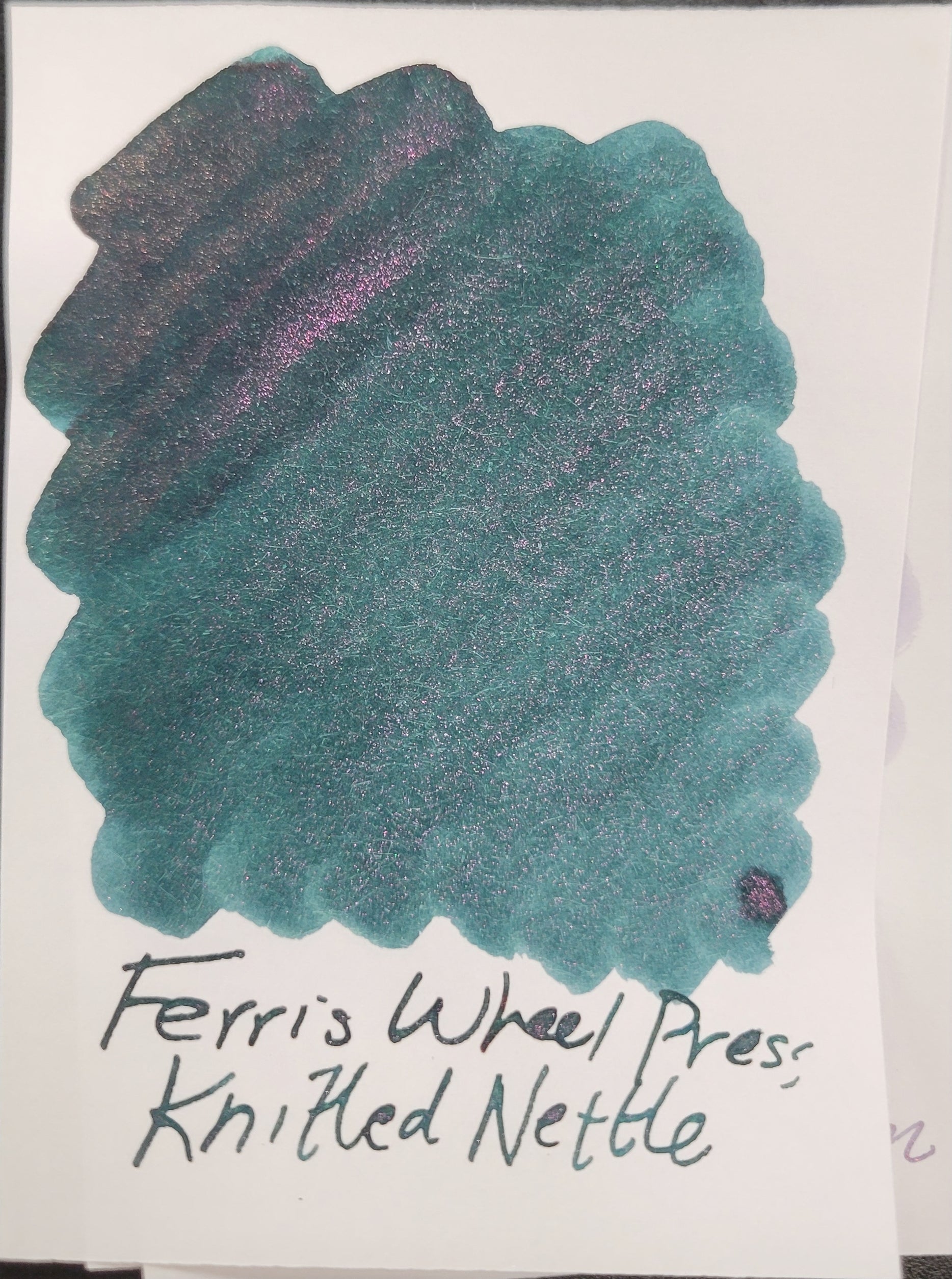 Ferris Wheel Press FerriTales Ink Bottle - The Wild Swans Knitted Nettle - 20ml-Pen Boutique Ltd