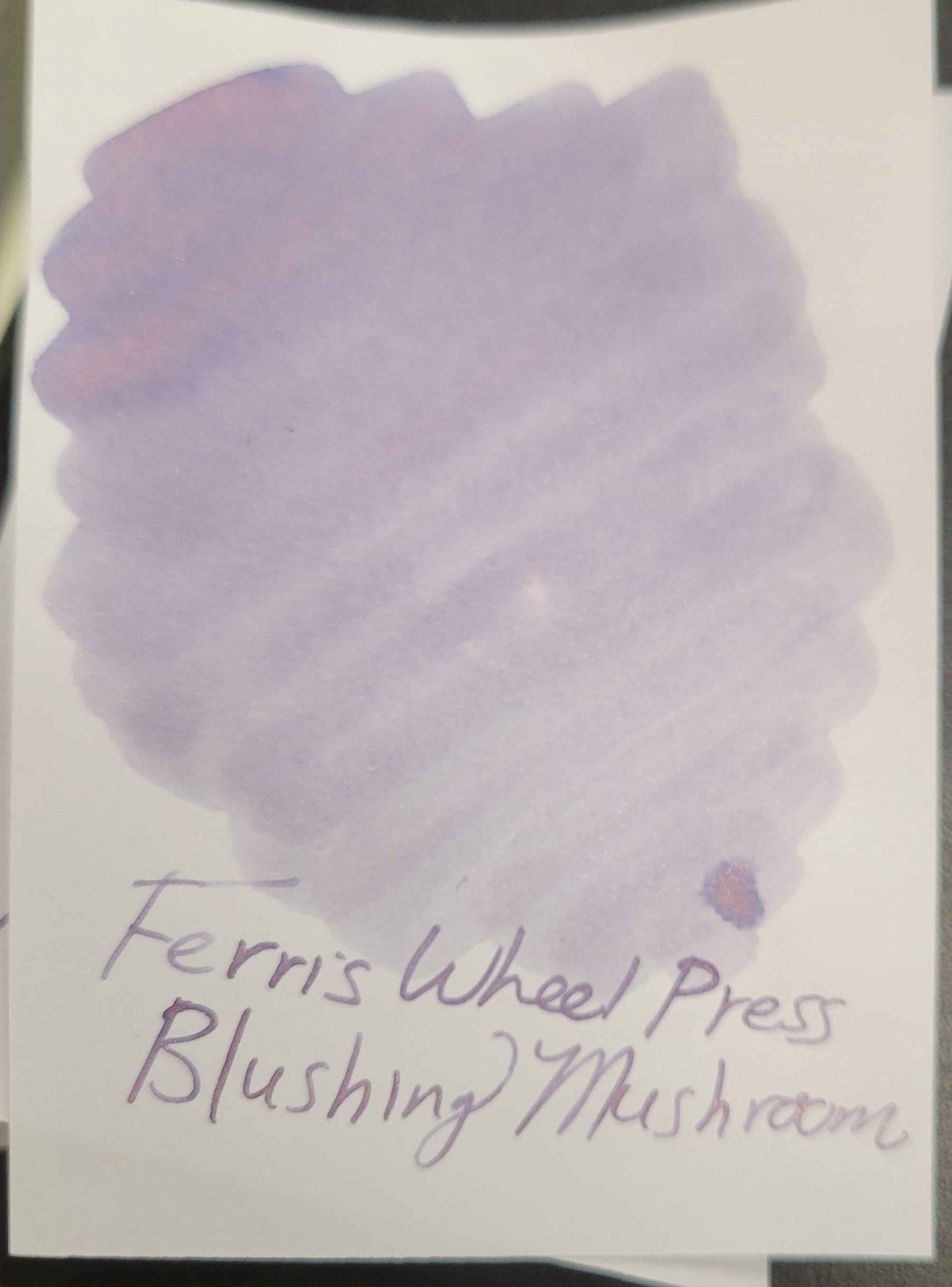Ferris Wheel Press FerriTales Ink Bottle - Down the Rabbit Hole Blushing Mushroom - 20ml - Pen Boutique Ltd
