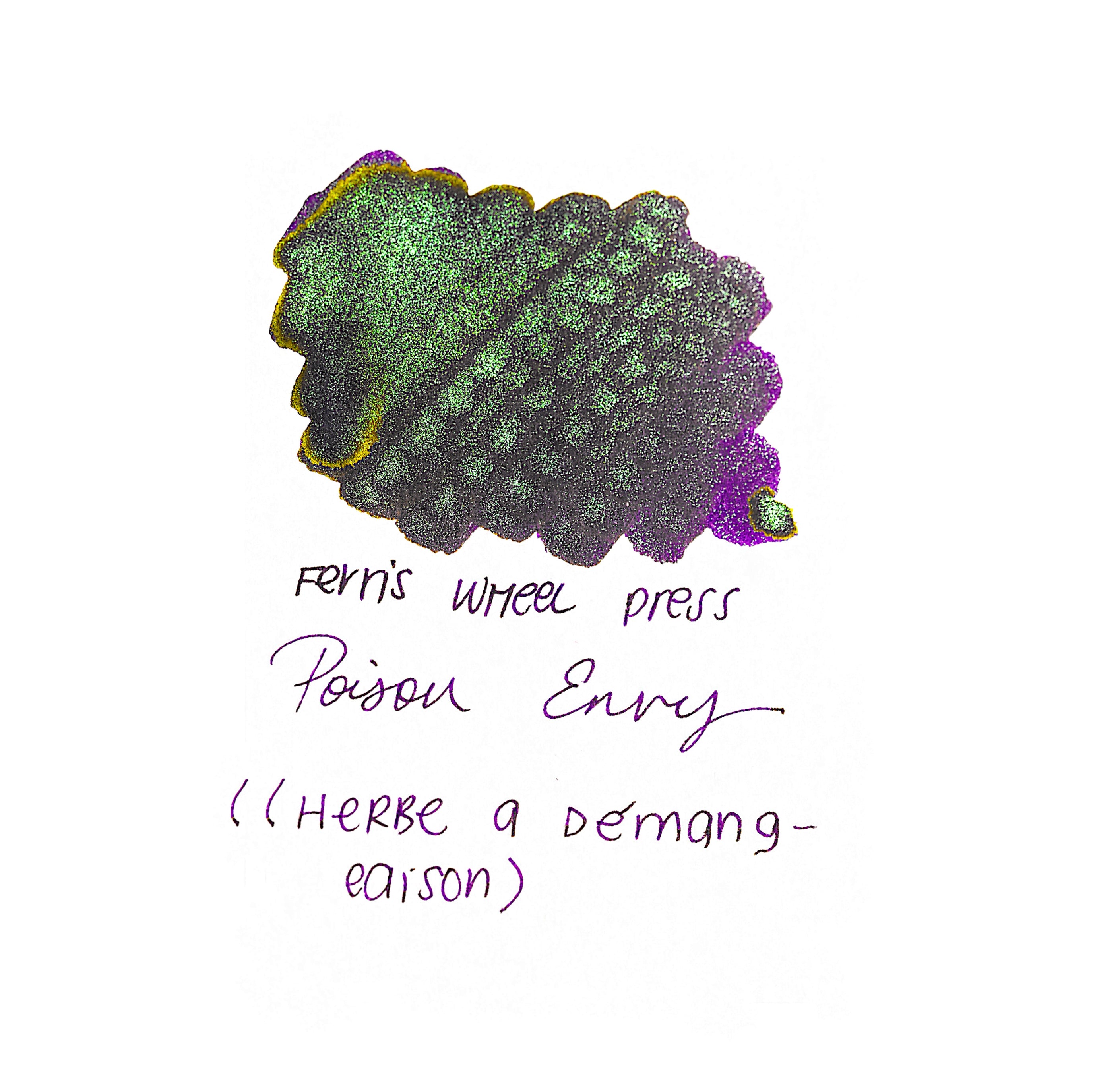 Ferris Wheel Press FerriTales Ink Bottle - Once Upon a Time | Poison Envy - 20ml