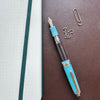 On Sale: Sailor Professional Gear Slim Manyo Fountain Pen #2 Set - Moss - Silver Trim (Special Edition)-Pen Boutique Ltd