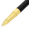 S T Dupont D-Initial Rollerball Pen - Black - Gold Trim-Pen Boutique Ltd