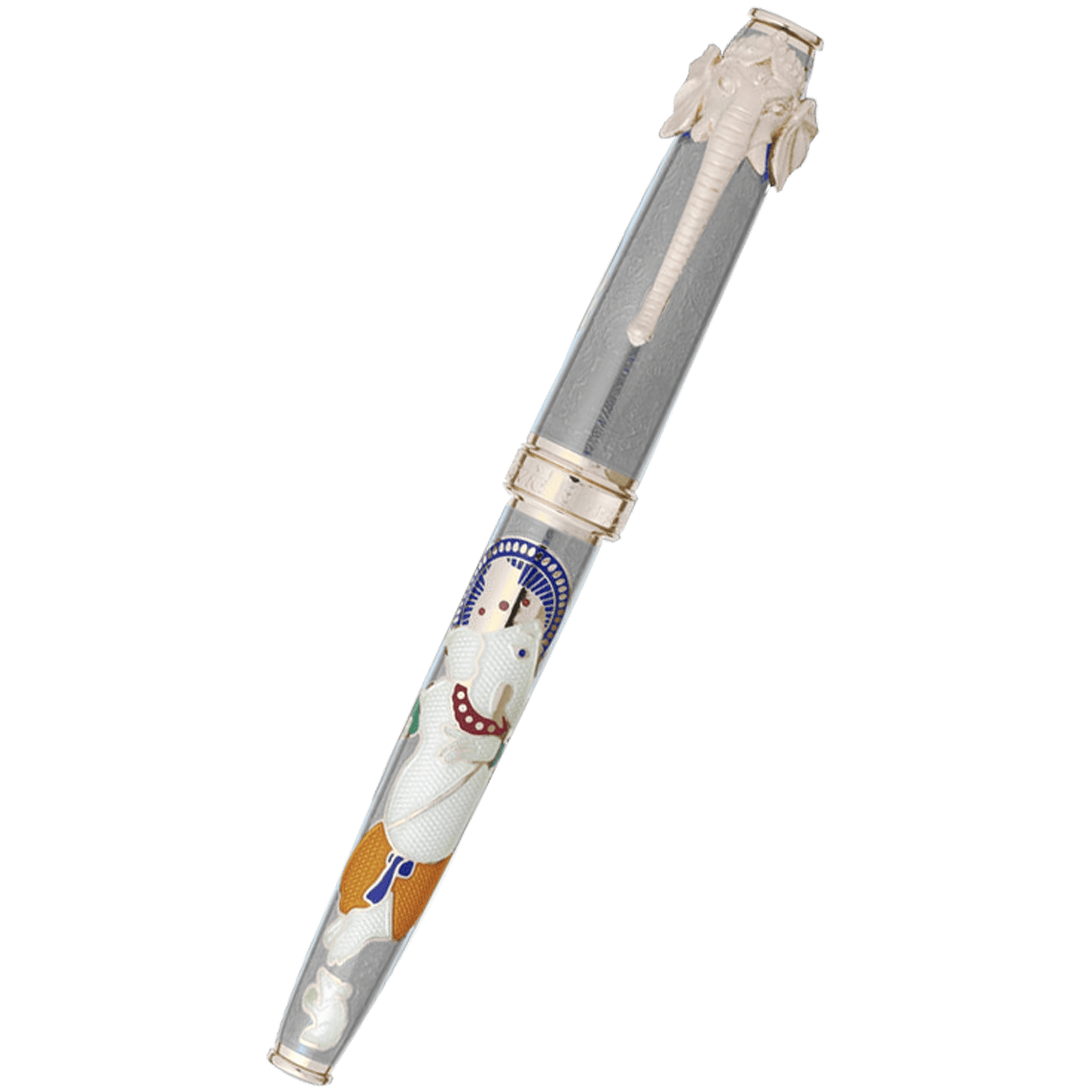 David Oscarson Lord Ganesha Rollerball Pen - Verdigris - Pen Boutique Ltd