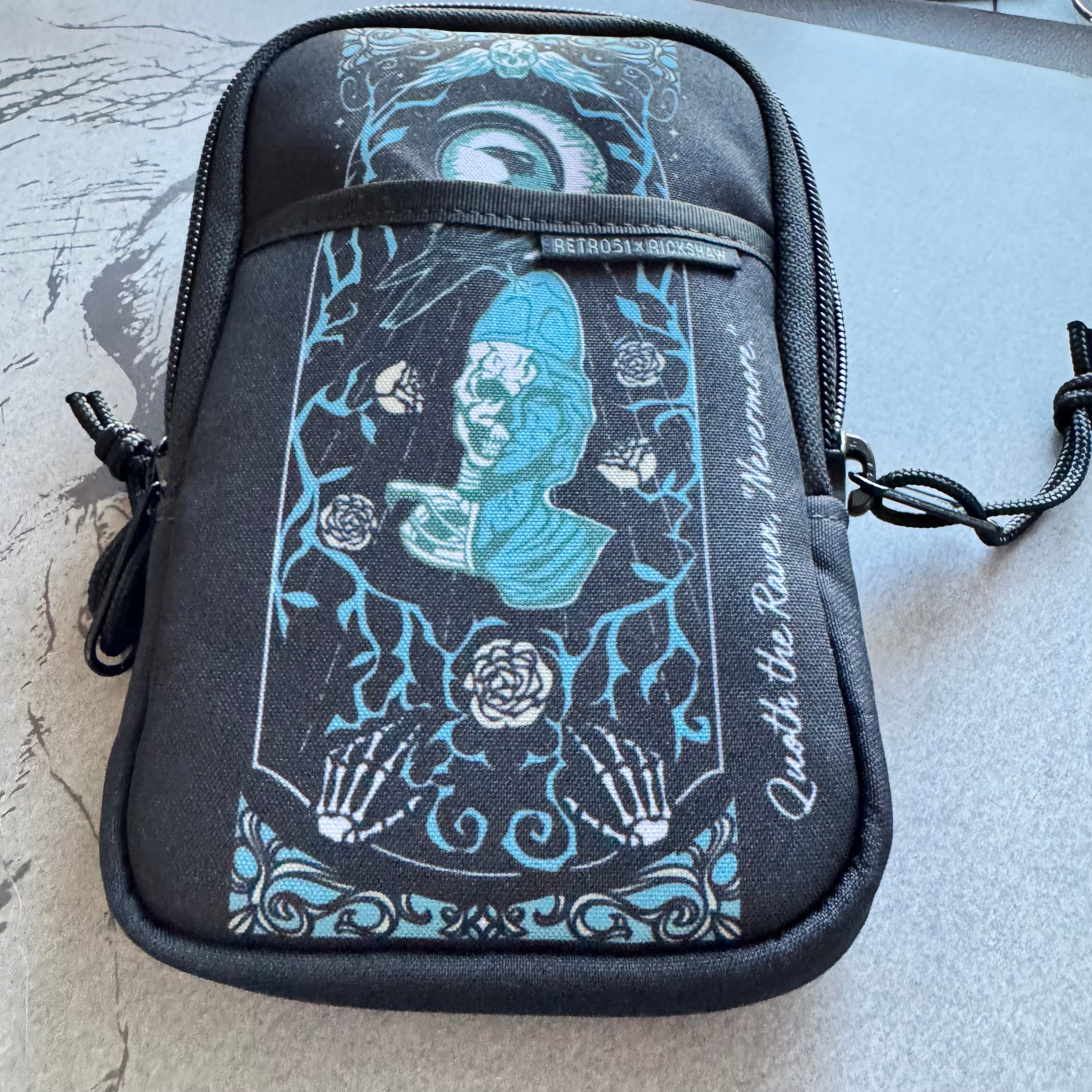 Retro 51 x Rickshaw Bagworks Sinclair Triple Pen Case - Raven 4-Pen Boutique Ltd