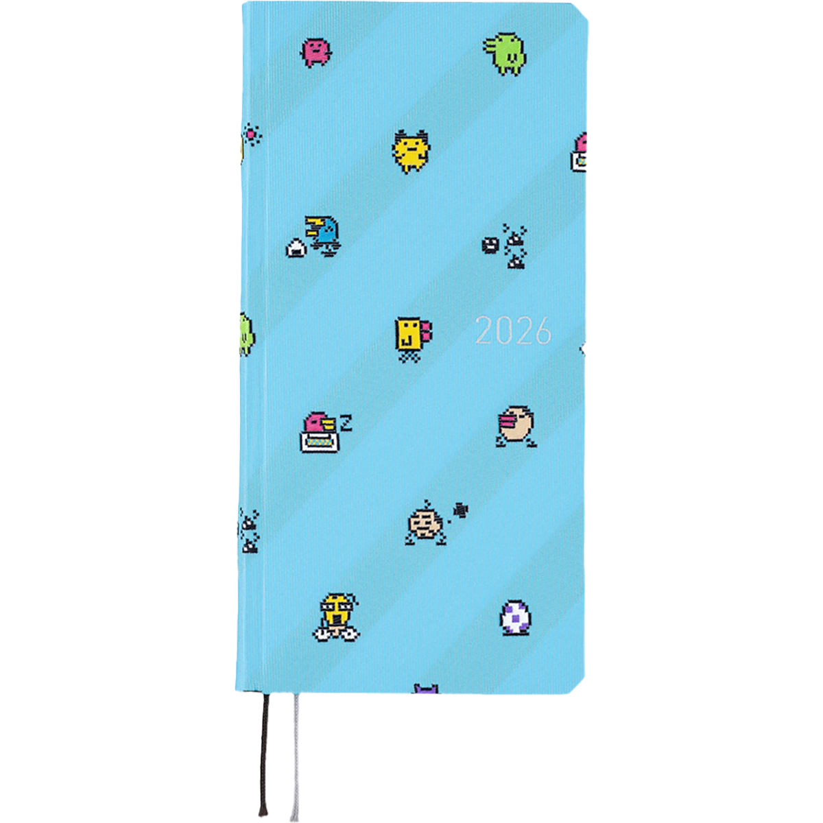 Hobonichi Light Hard Cover English Book - Tamagotchi: Our Tamagotchi - Tall & Slim (Weeks - January Start)-Pen Boutique Ltd