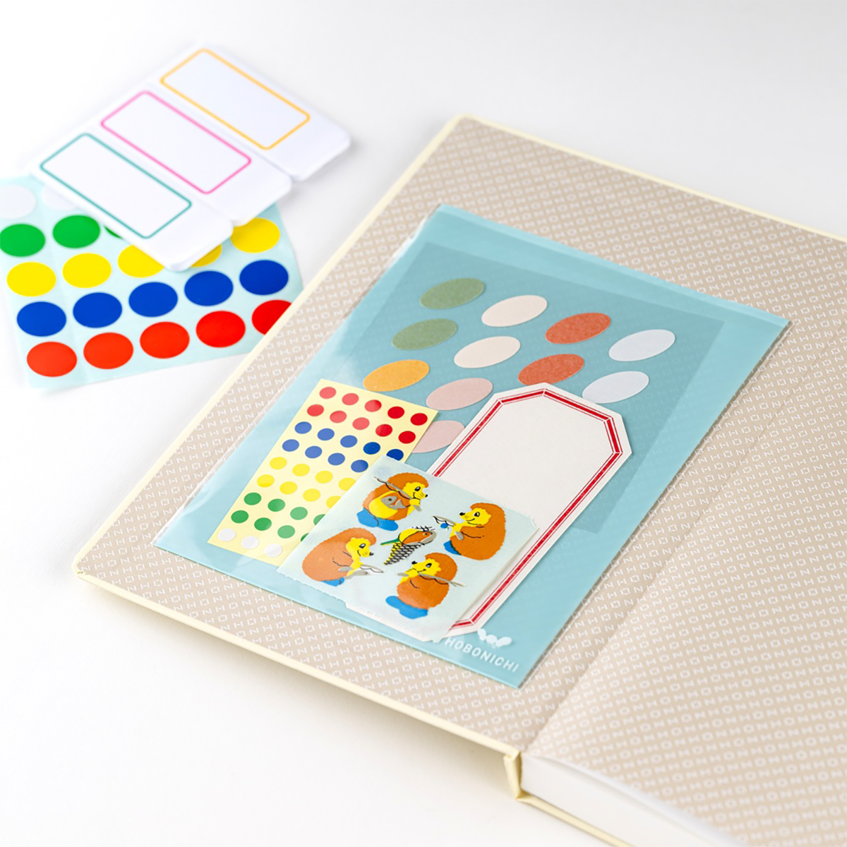 Hobonichi Add-on Pocket - Light Blue - Postcard
