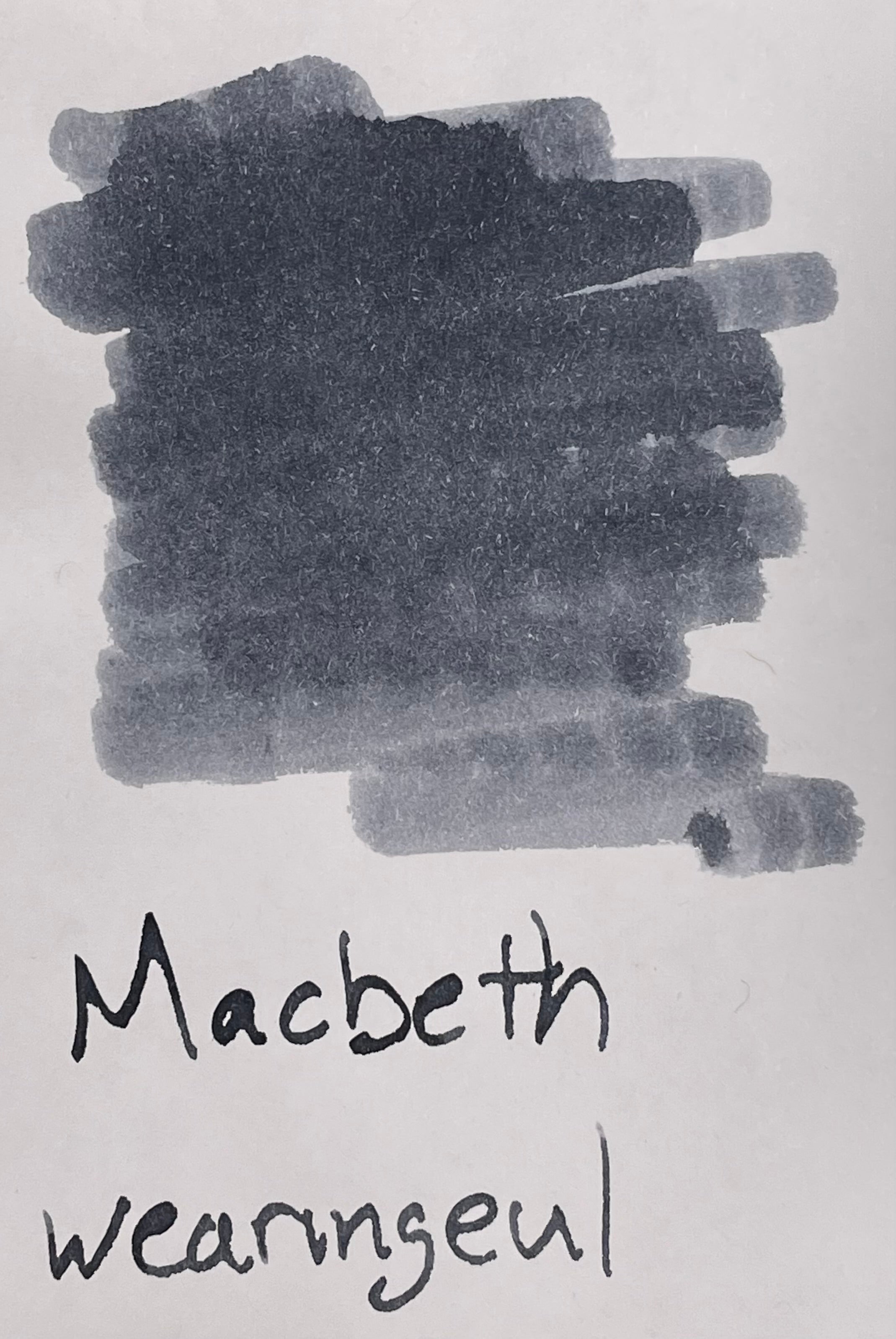 Wearingeul World Literature Ink Bottle - Macbeth (30ml)-Pen Boutique Ltd
