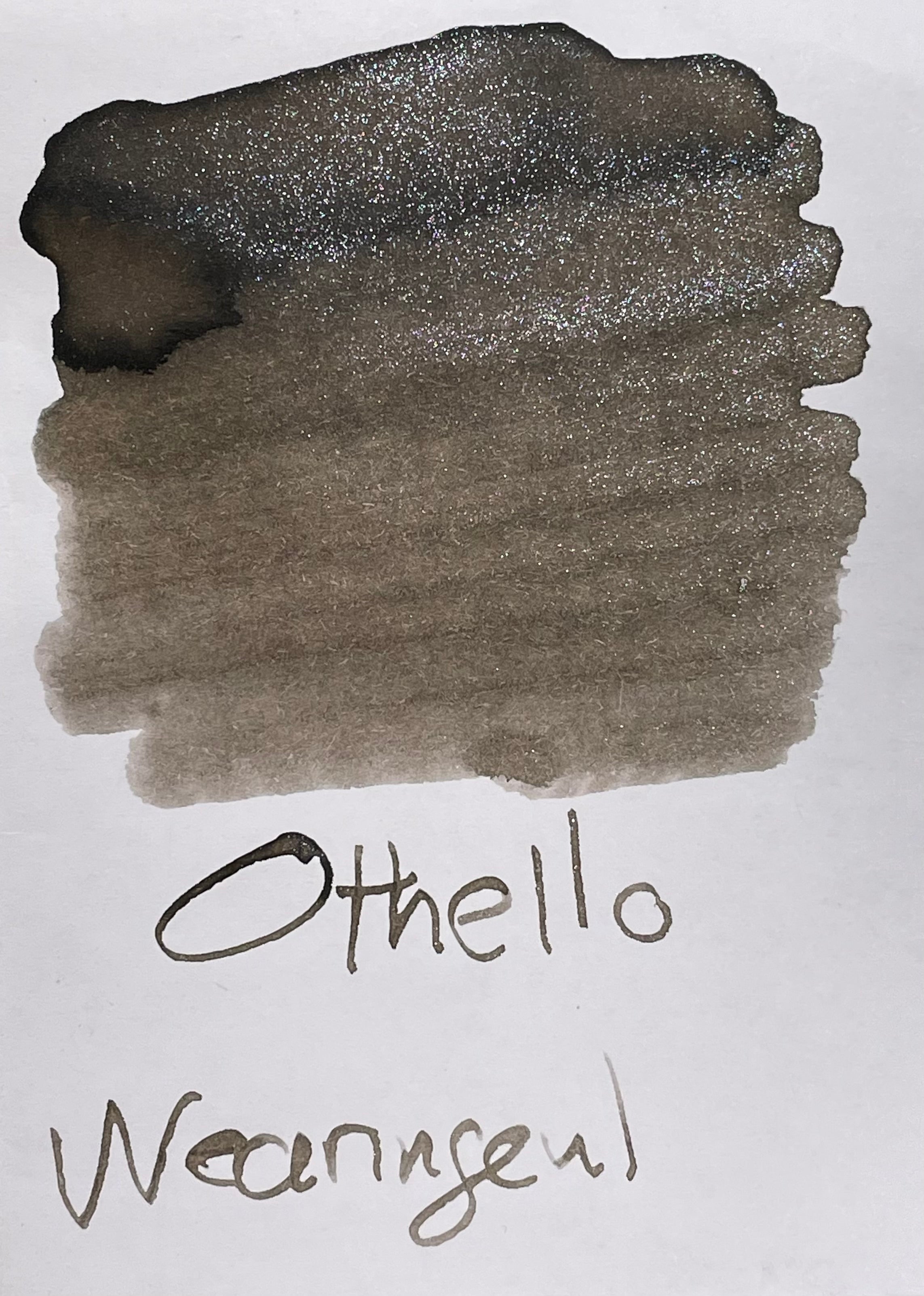 Wearingeul World Literature Ink Bottle - Othello (30ml)-Pen Boutique Ltd