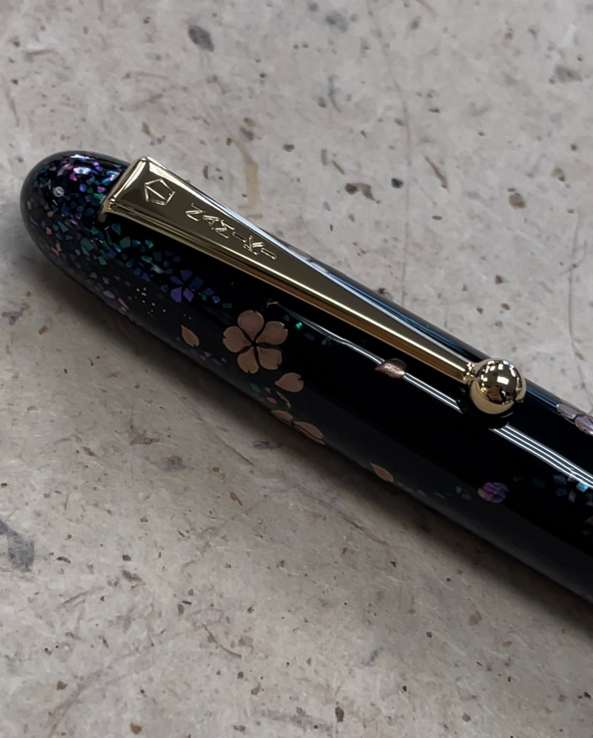 Namiki Yukari Fountain Pen - Cherry Blossoms at Night-Pen Boutique Ltd
