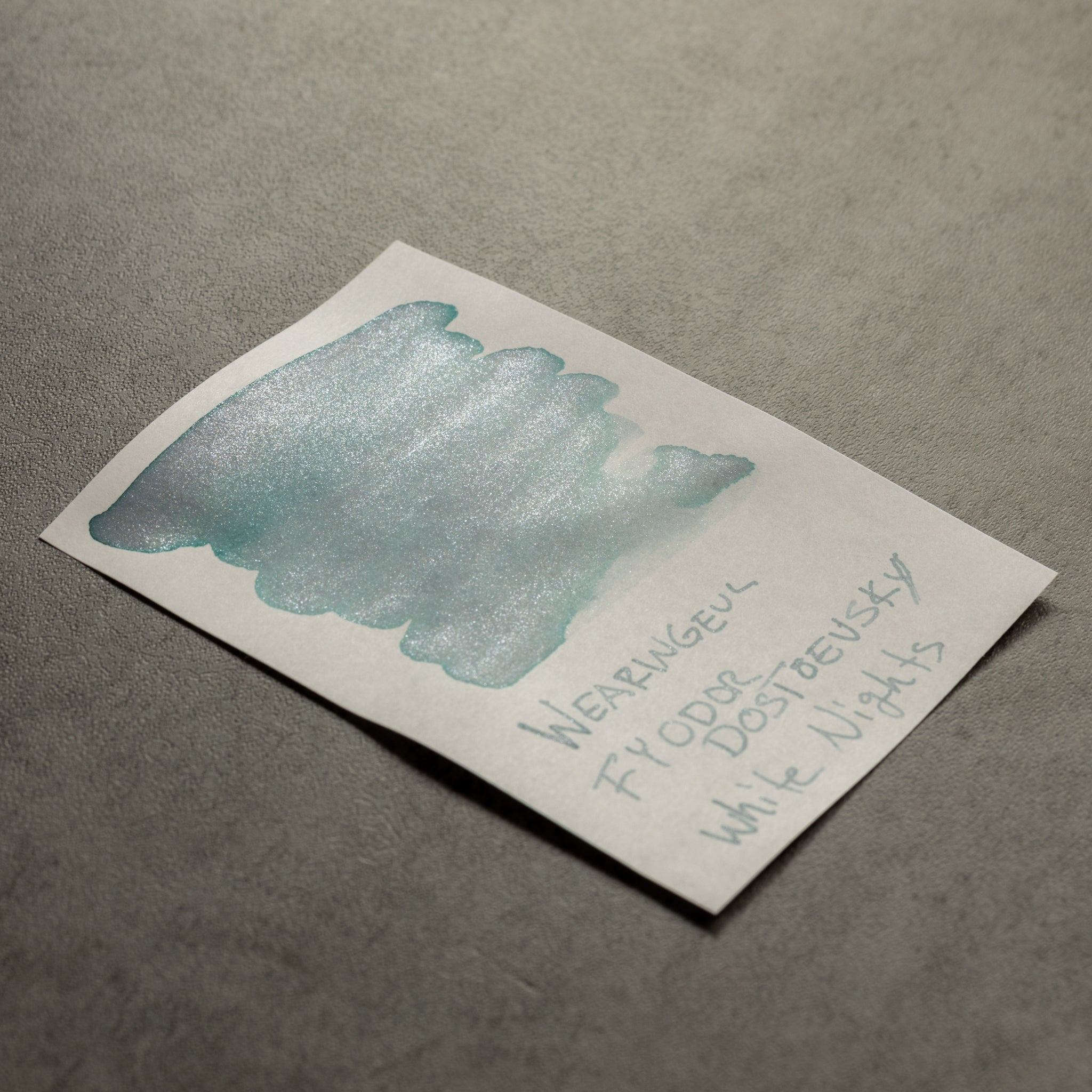 Wearingeul The Color of Literature Ink Bottle - White Nights - 30ml - Pen Boutique Ltd