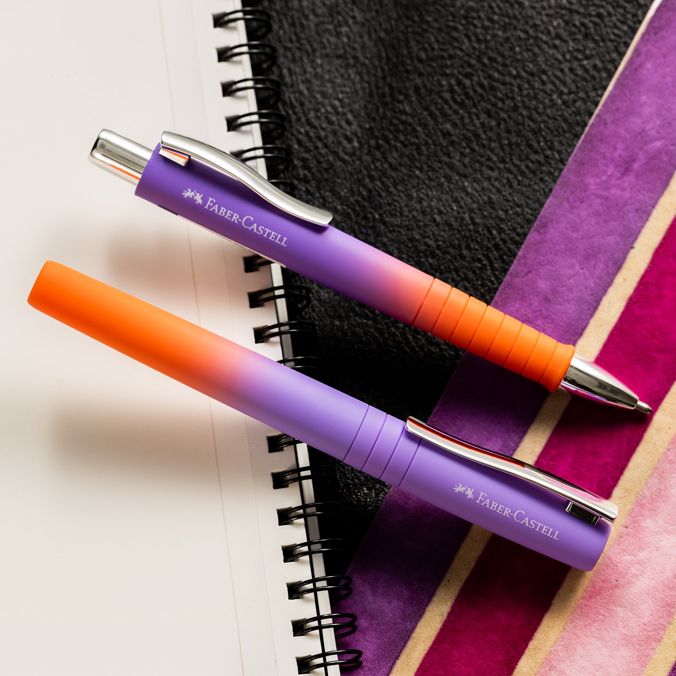 Faber - Castell Poly Flow Fountain Pen - Punch Melon - Pen Boutique Ltd