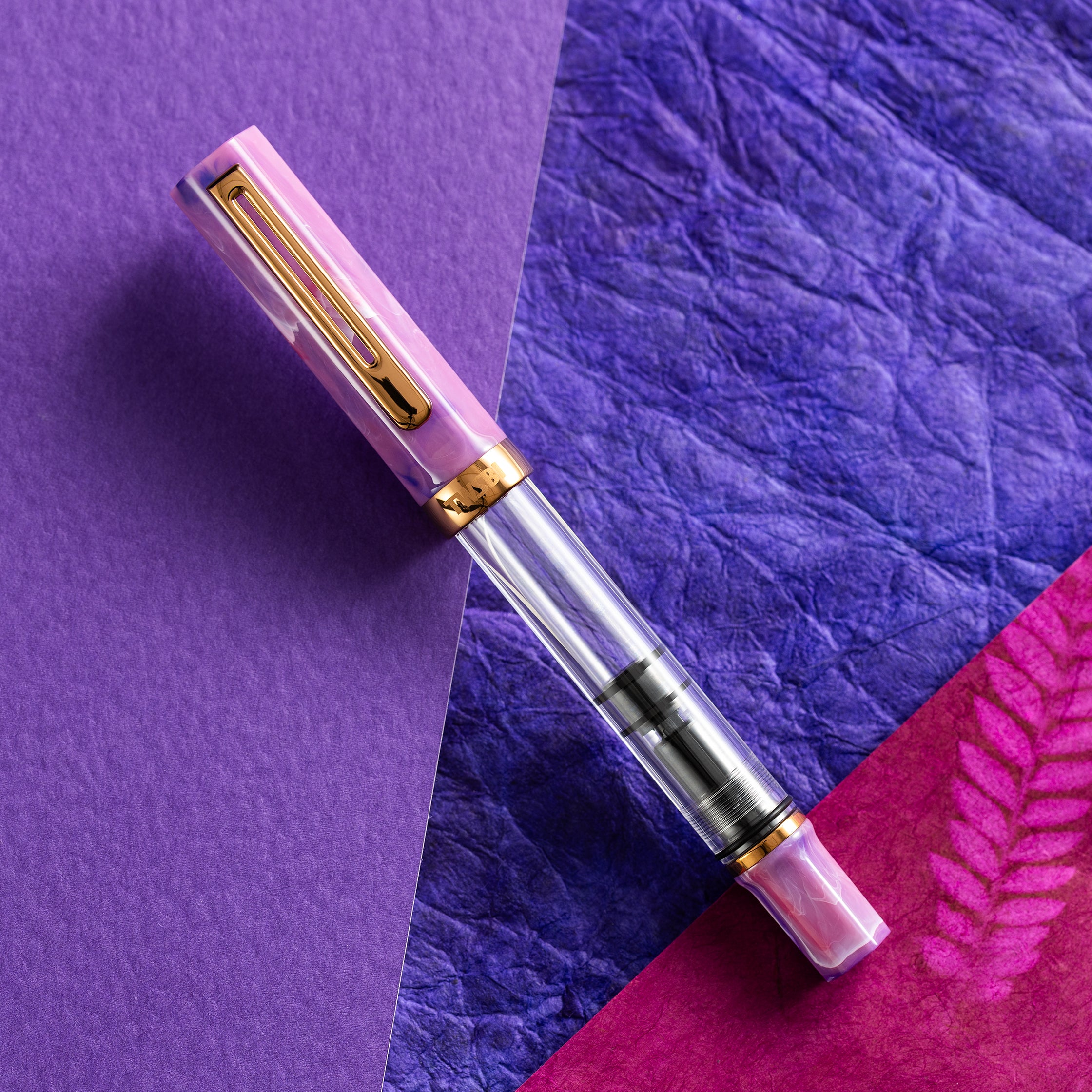 TWSBI ECO Fountain Pen - Fluorite Purple - Bronze Trim - Pen Boutique Ltd