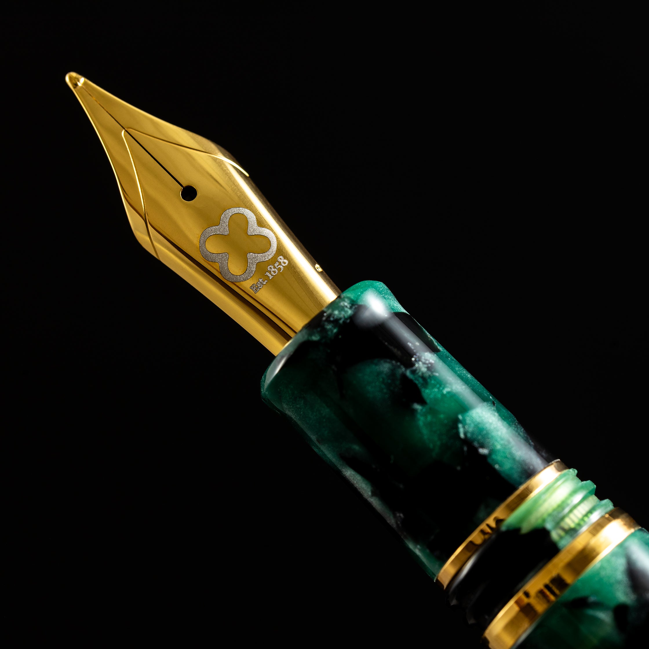 Esterbrook Estie Fountain Pen - Evergreen - Gold Trim-Pen Boutique Ltd