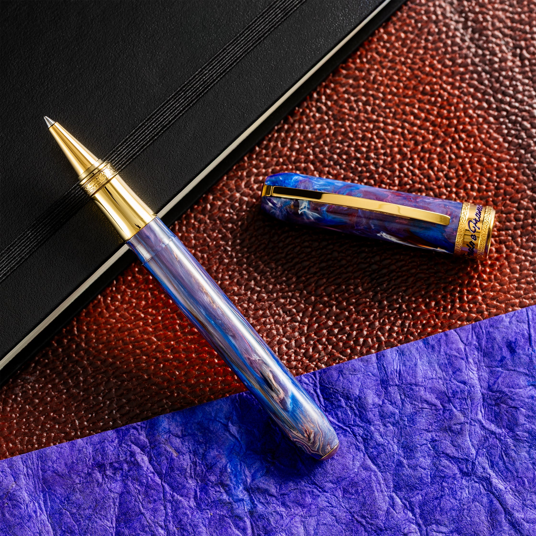 Visconti Comedia Rollerball Pen - Paolo & Francesca (Limited Edition)-Pen Boutique Ltd