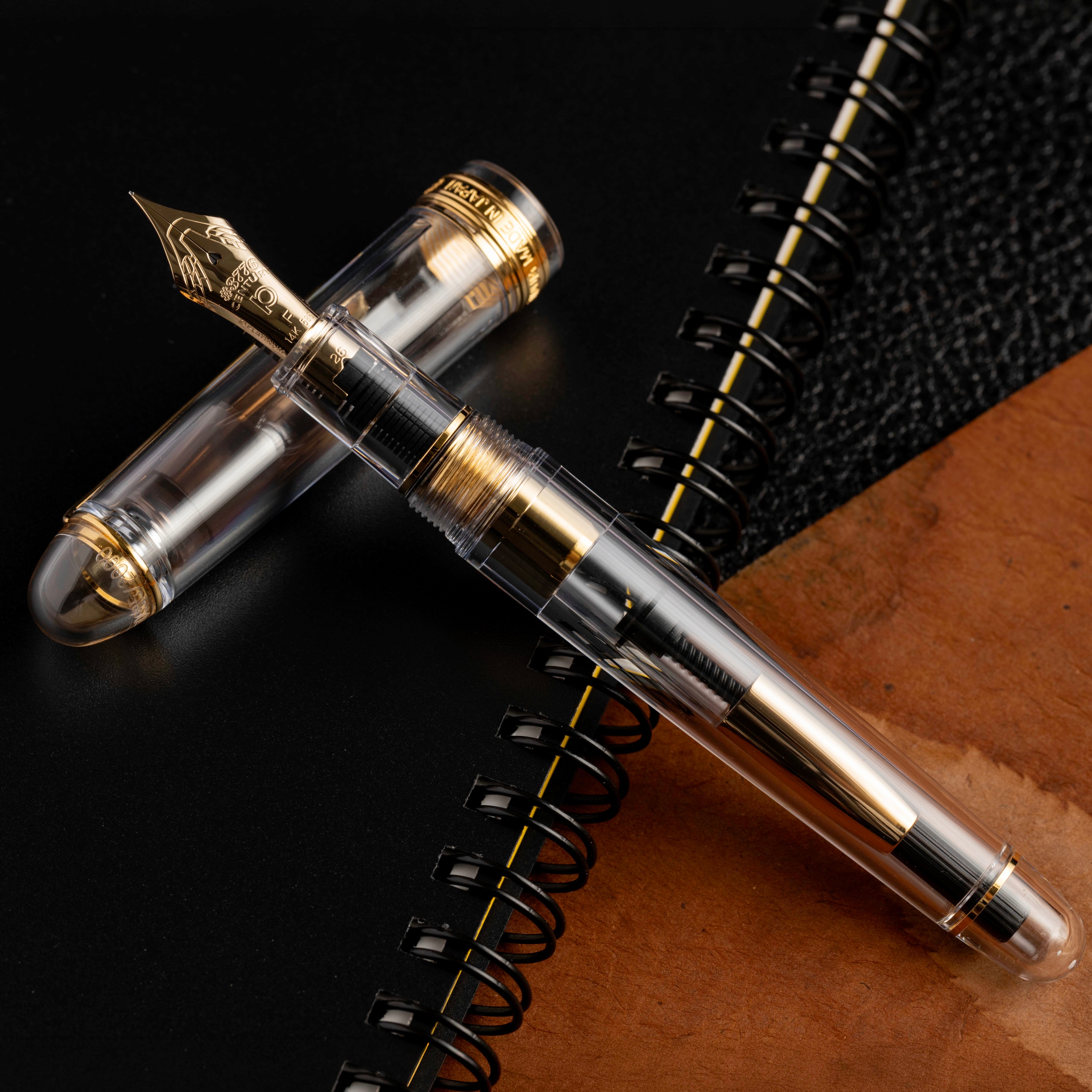 Platinum #3776 Century Ver 2.0 Fountain Pen - Demonstrator (Limited Edition)-Pen Boutique Ltd