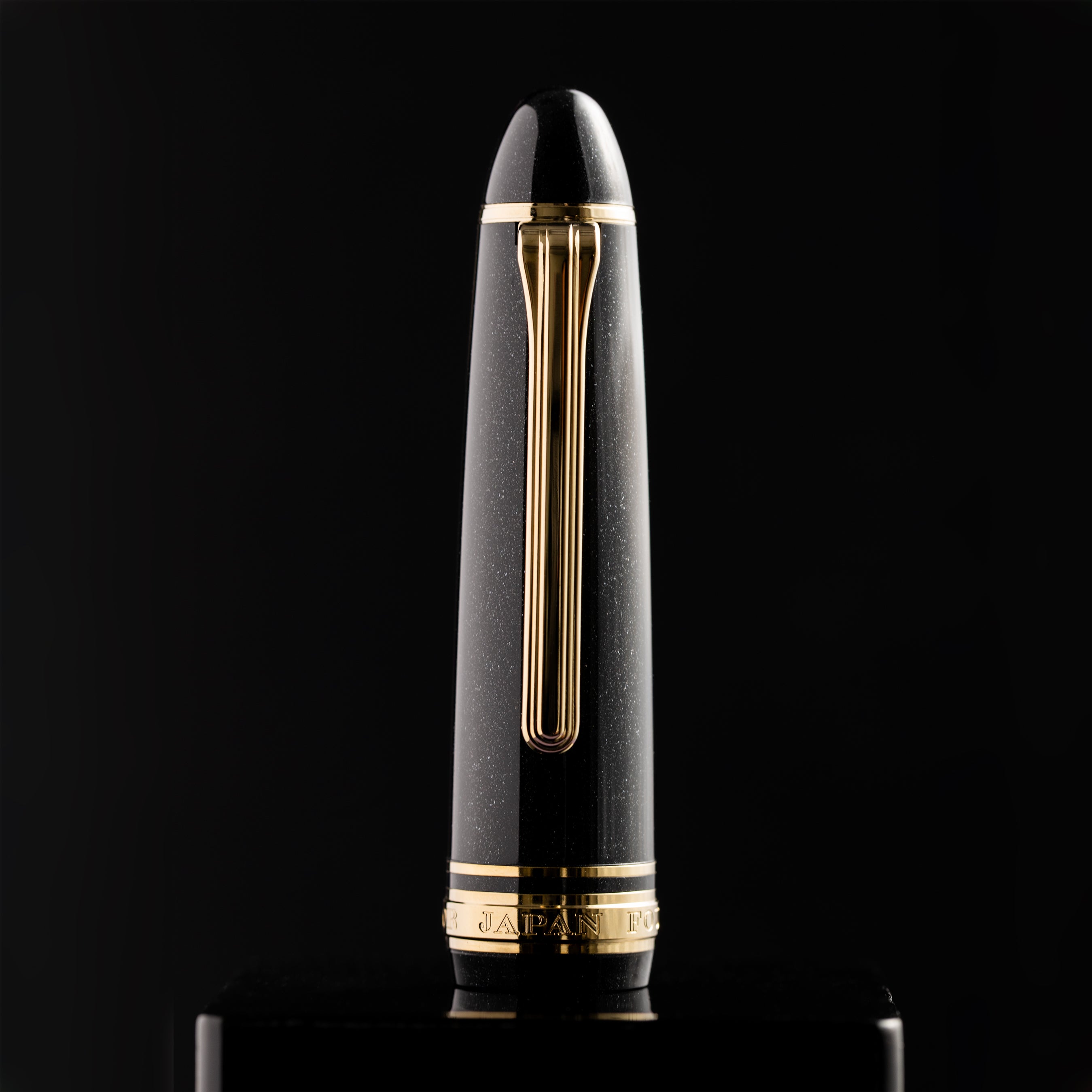 Sailor 1911L Fountain Pen - Shining Black - 18K Gold Trim-Pen Boutique Ltd