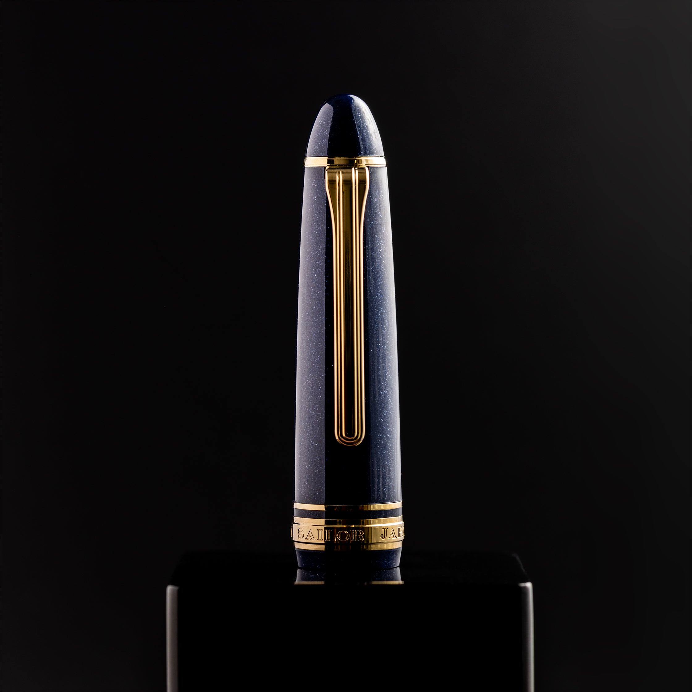 Sailor 1911L Fountain Pen - Shining Blue - 18K Gold Trim-Pen Boutique Ltd