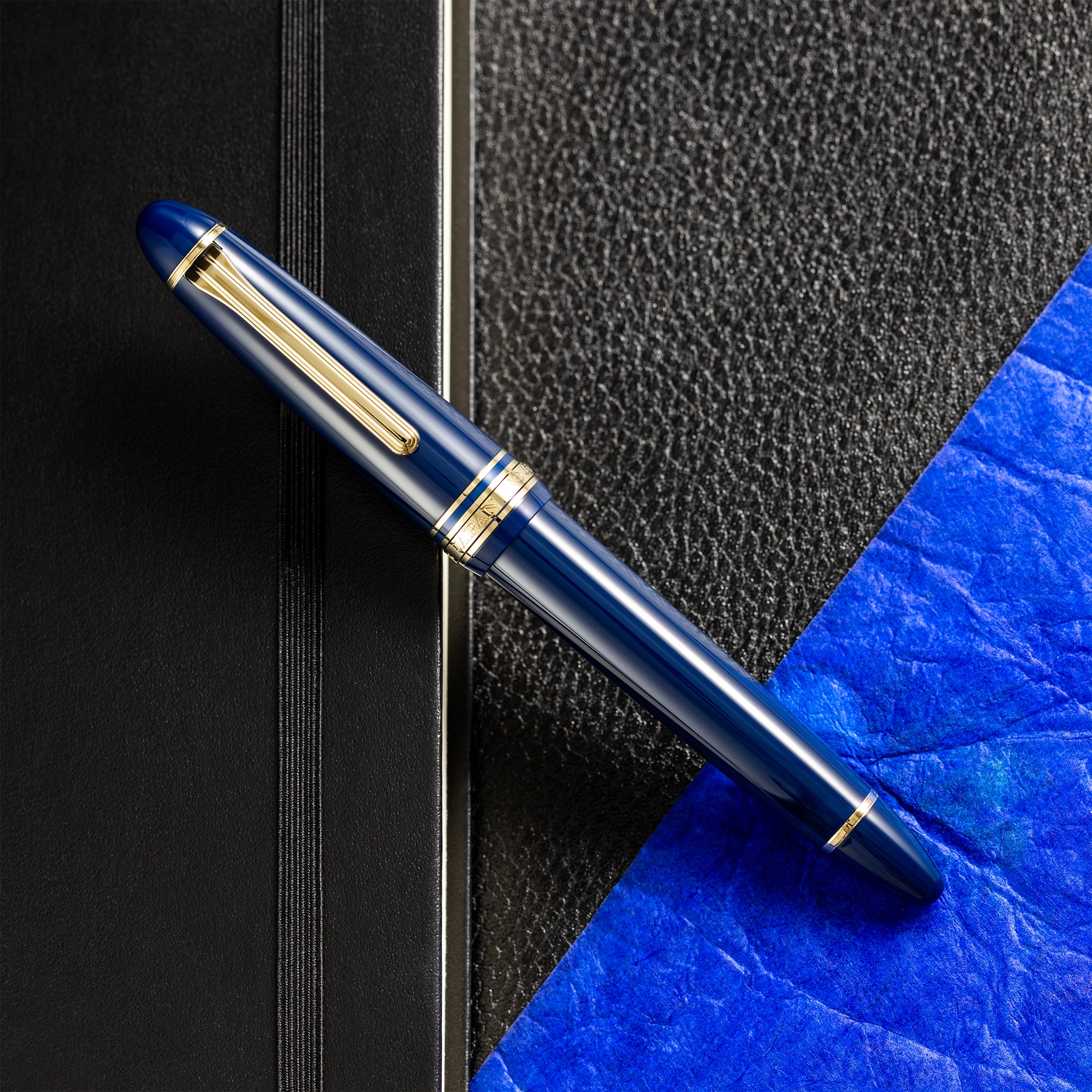 Sailor 1911 Casual L Basis Gold Trim Fountain Pen – Muted Blue - Pen Boutique Ltd