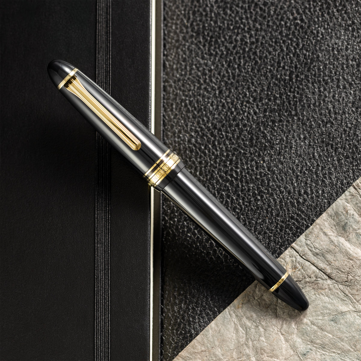 Sailor 1911 Casual L Basis Gold Trim Fountain Pen – Muted Black - Pen Boutique Ltd