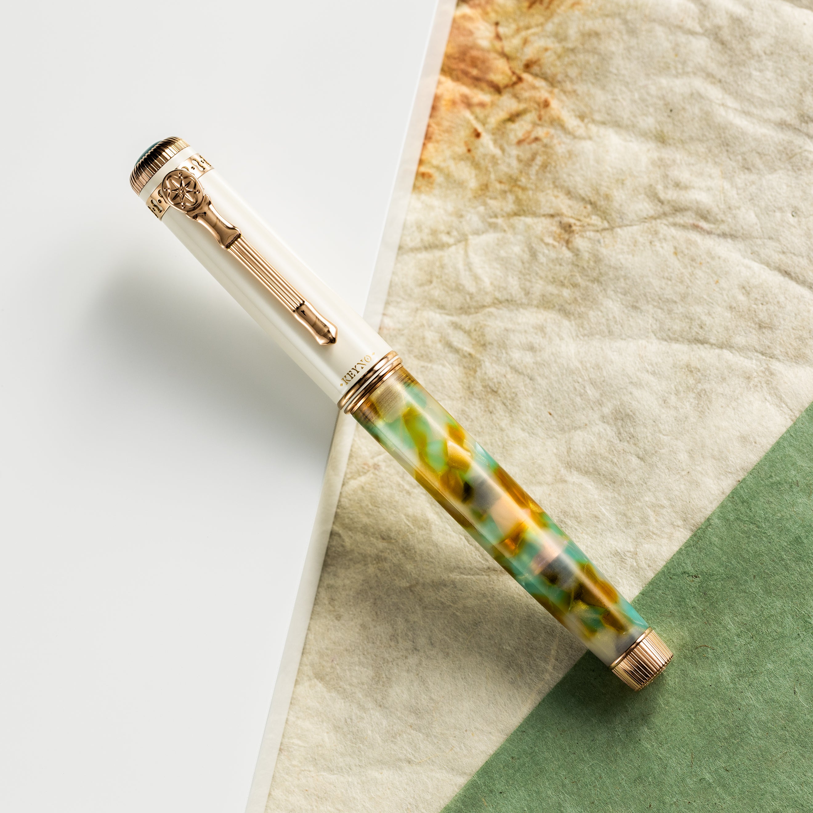 Dominant Industry Keyno 001 Fountain Pen - Serenity (Limited Edition) - Pen Boutique Ltd