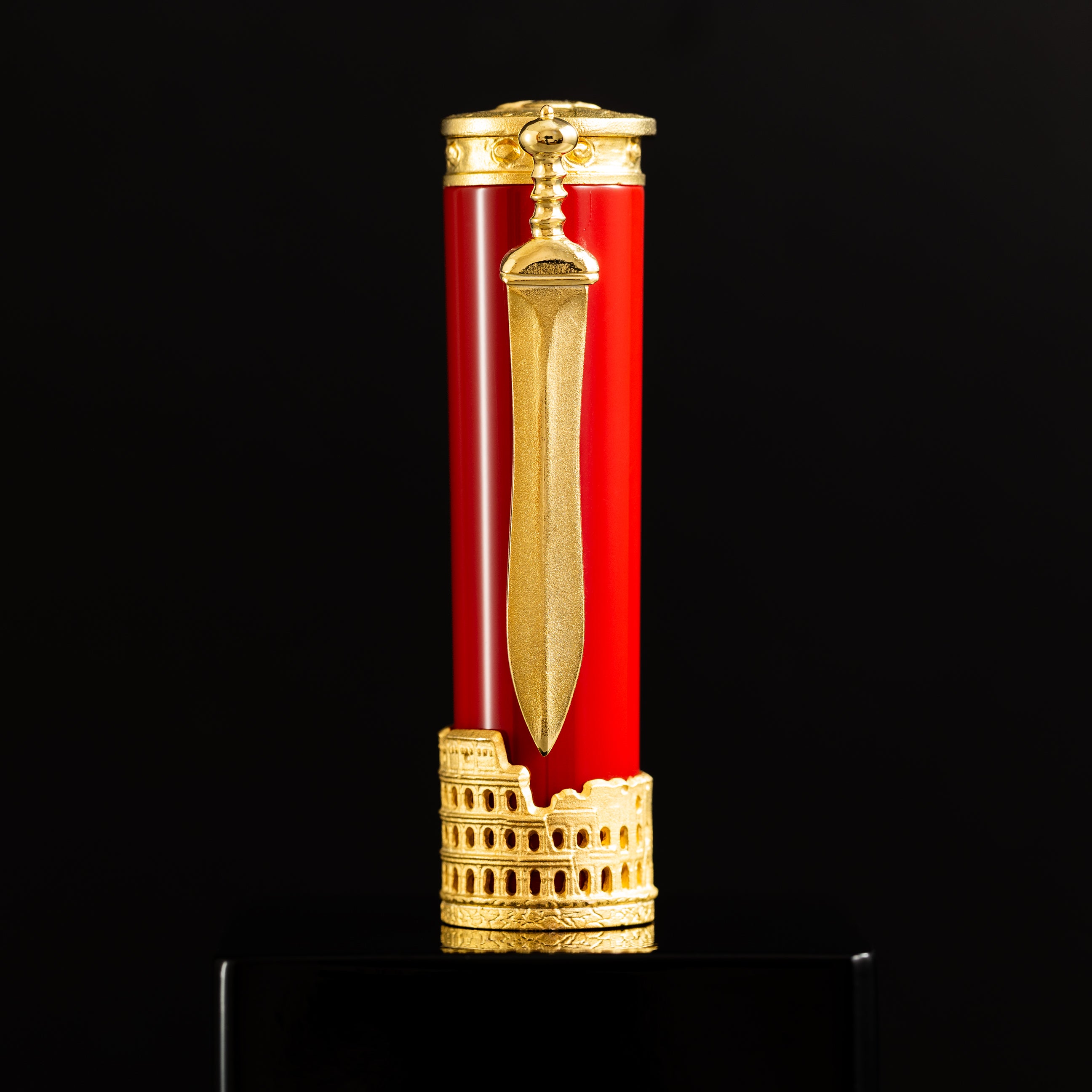 Stipula Gladiator Fountain Pen - Red - Pen Boutique Ltd