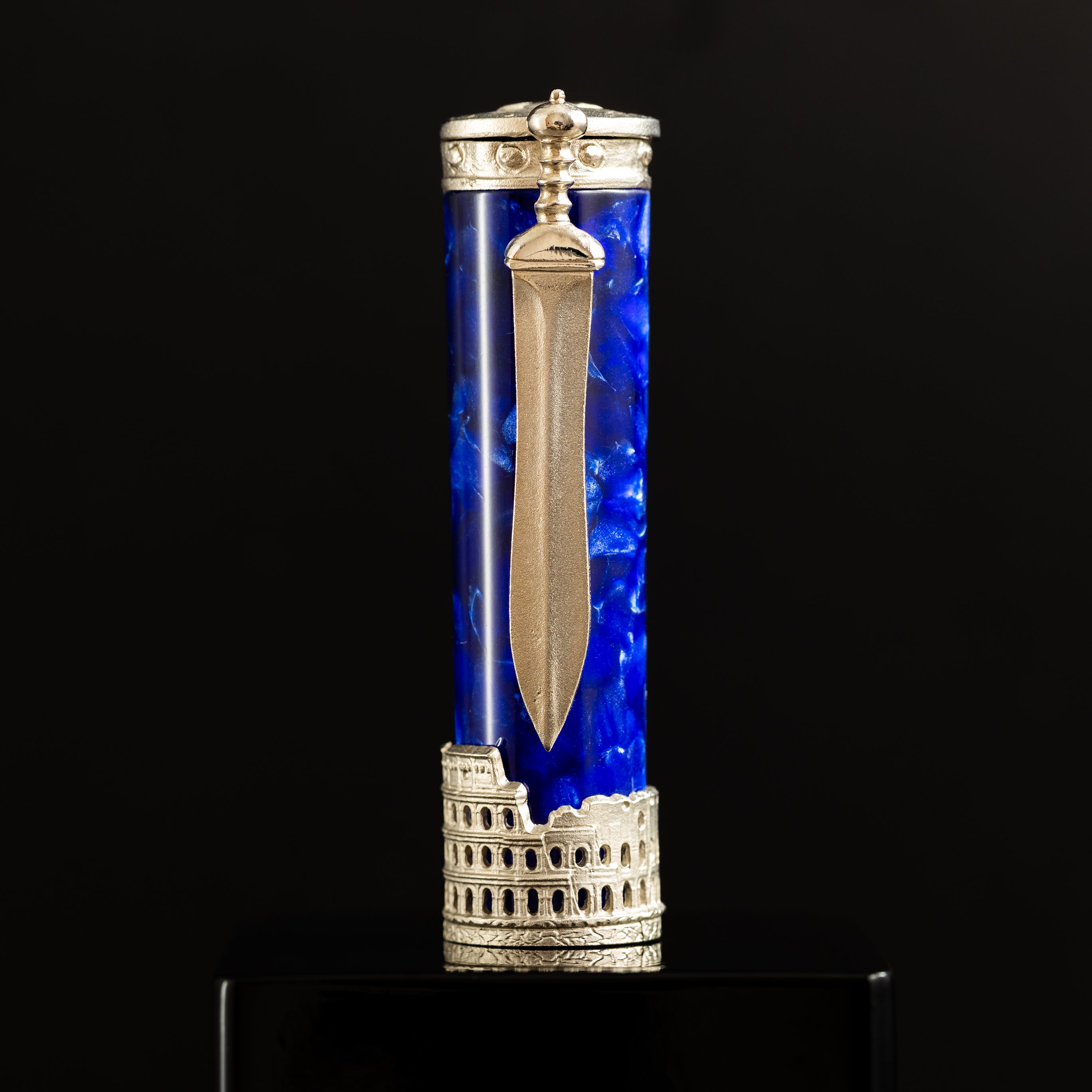 Stipula Gladiator Fountain Pen - Cuma Blue - Pen Boutique Ltd