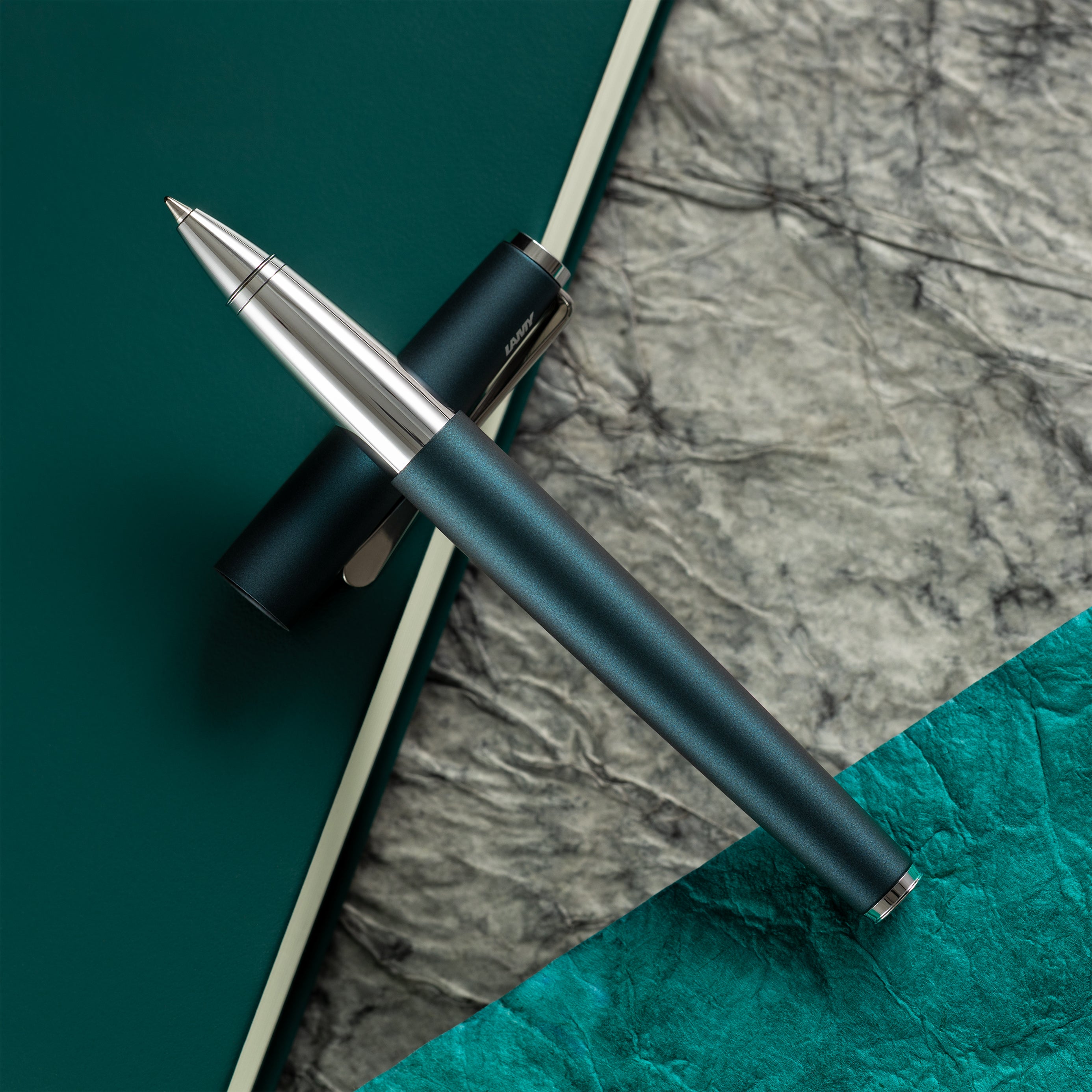 Lamy Studio Ballpoint Pen - Petrol (Special Edition)-Pen Boutique Ltd