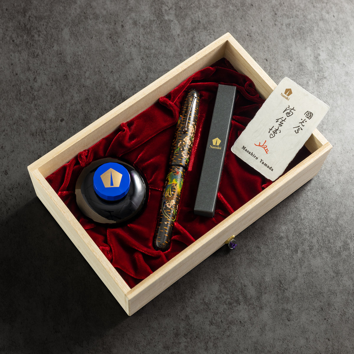 Namiki Emperor Rakucho Birds Fountain Pen – Maki-e Masterpiece - Pen Boutique Ltd