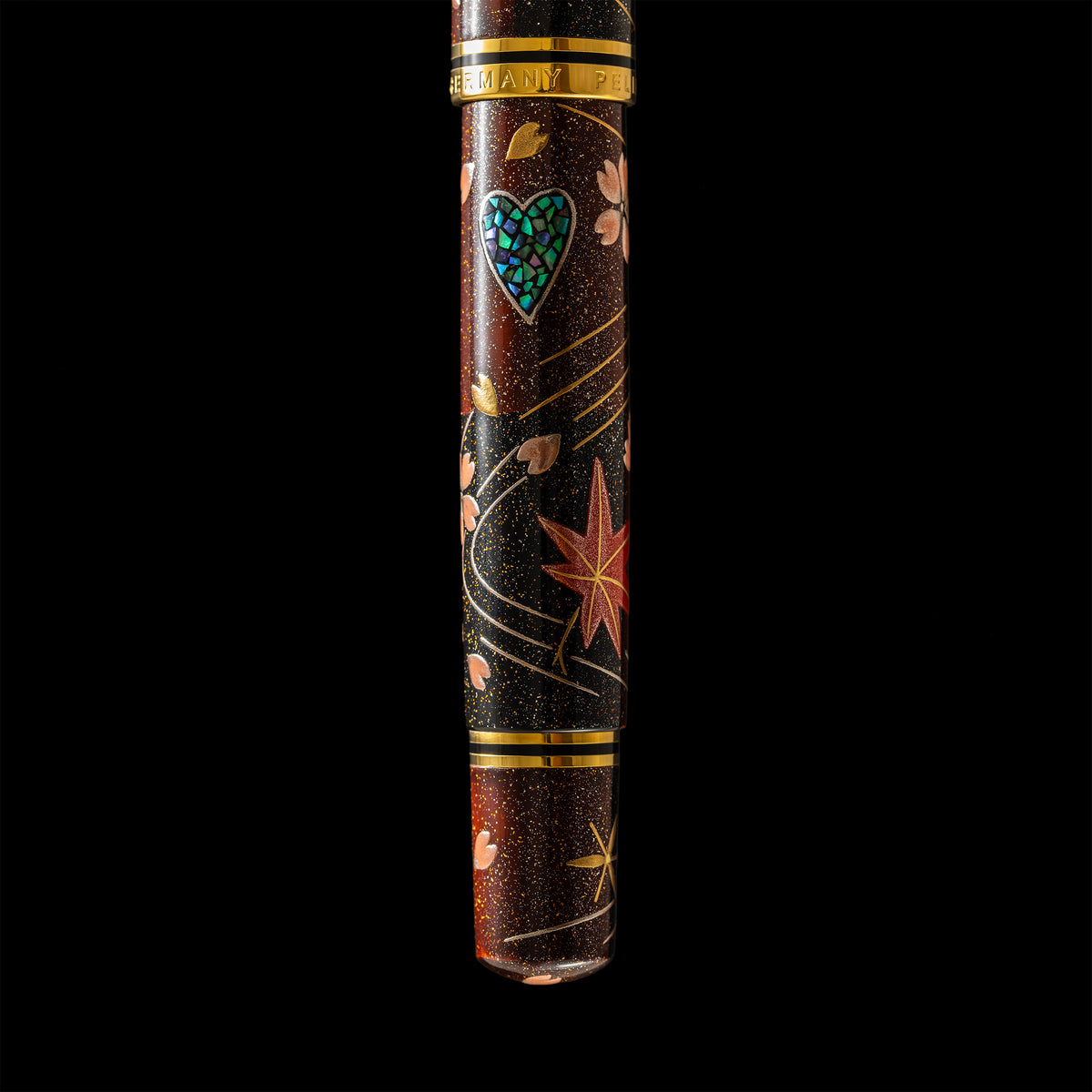 Pelikan Souveran M1000 Fountain Pen - Limited Edition - "Maki-e Four Seasons Lucky Charm" - Pen Boutique Ltd