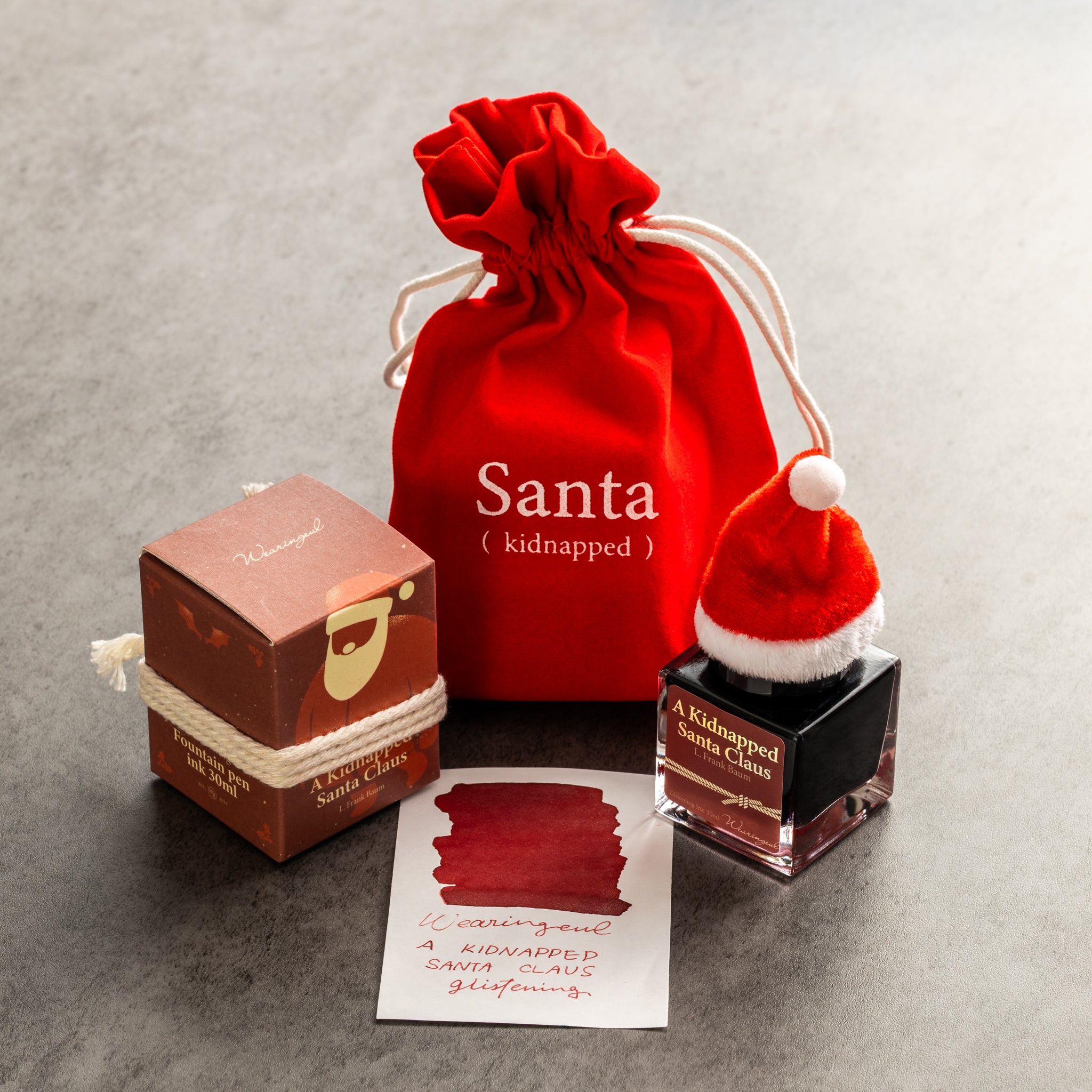 Wearingeul The Color of Literature Ink Bottle - A Kidnapped Santa Claus (Christmas Edition) - 30ml - Pen Boutique Ltd