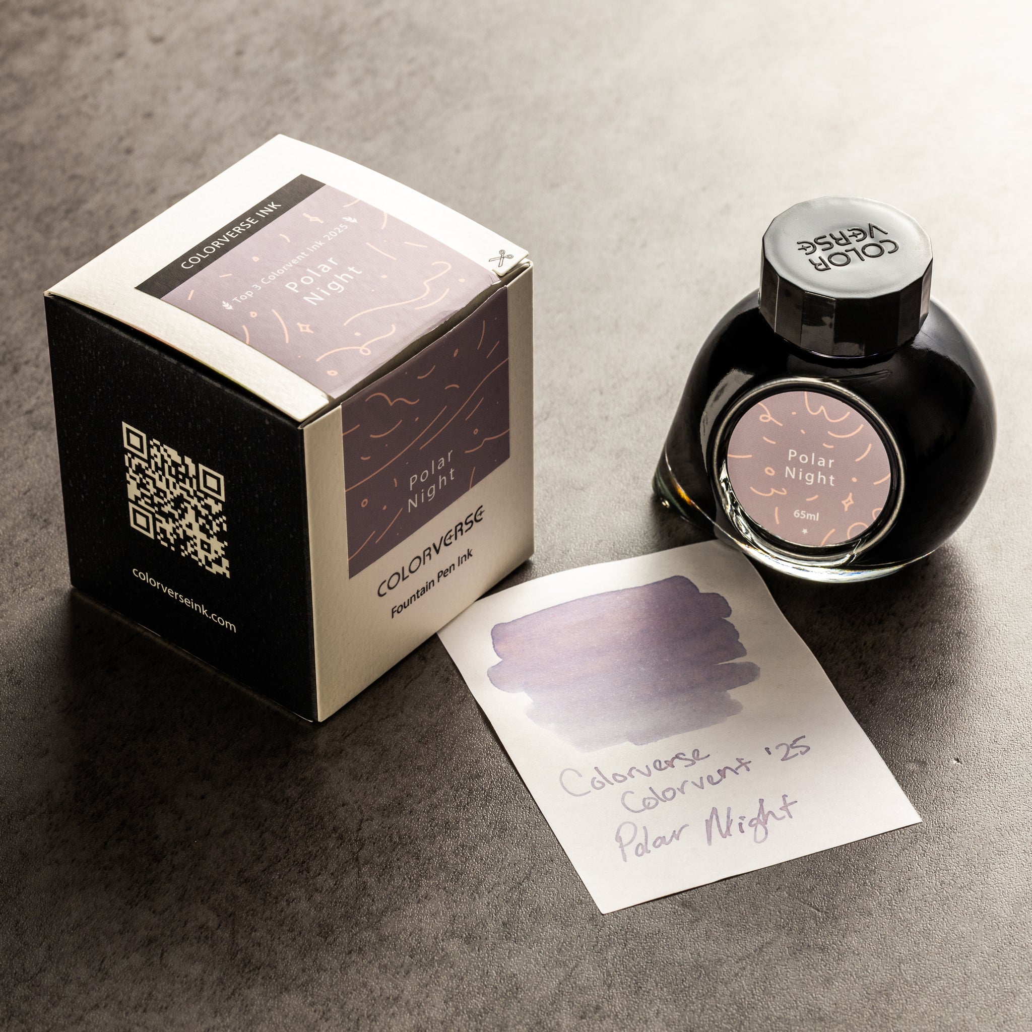 Colorverse Top 3 Color Stories Ink Bottle - Polar Night - 65 ml (Special Edition) - Pen Boutique Ltd