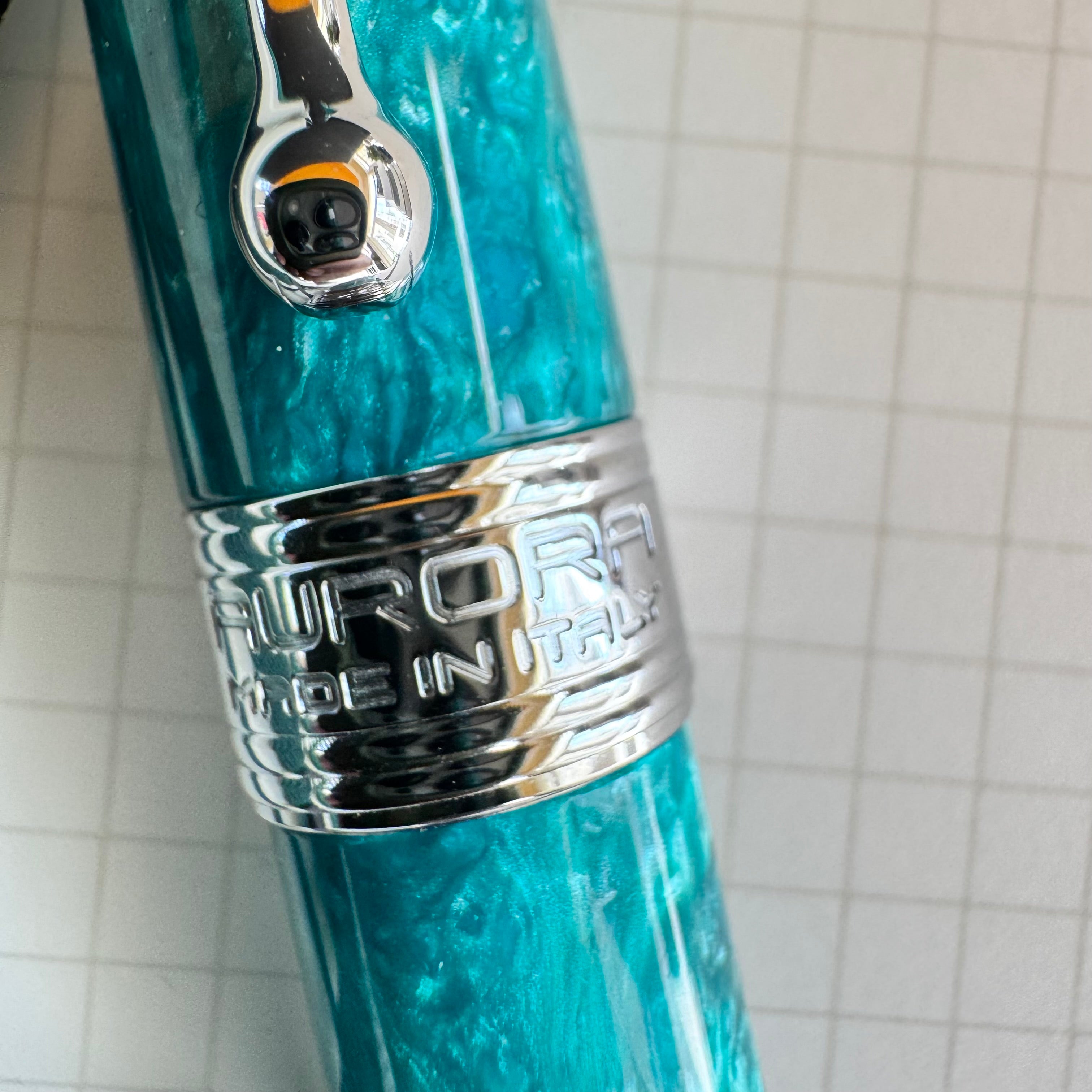 Aurora Optima Fountain Pen - Limited Edition - Sogno del Mare (Pen Boutique Exclusive)-Pen Boutique Ltd