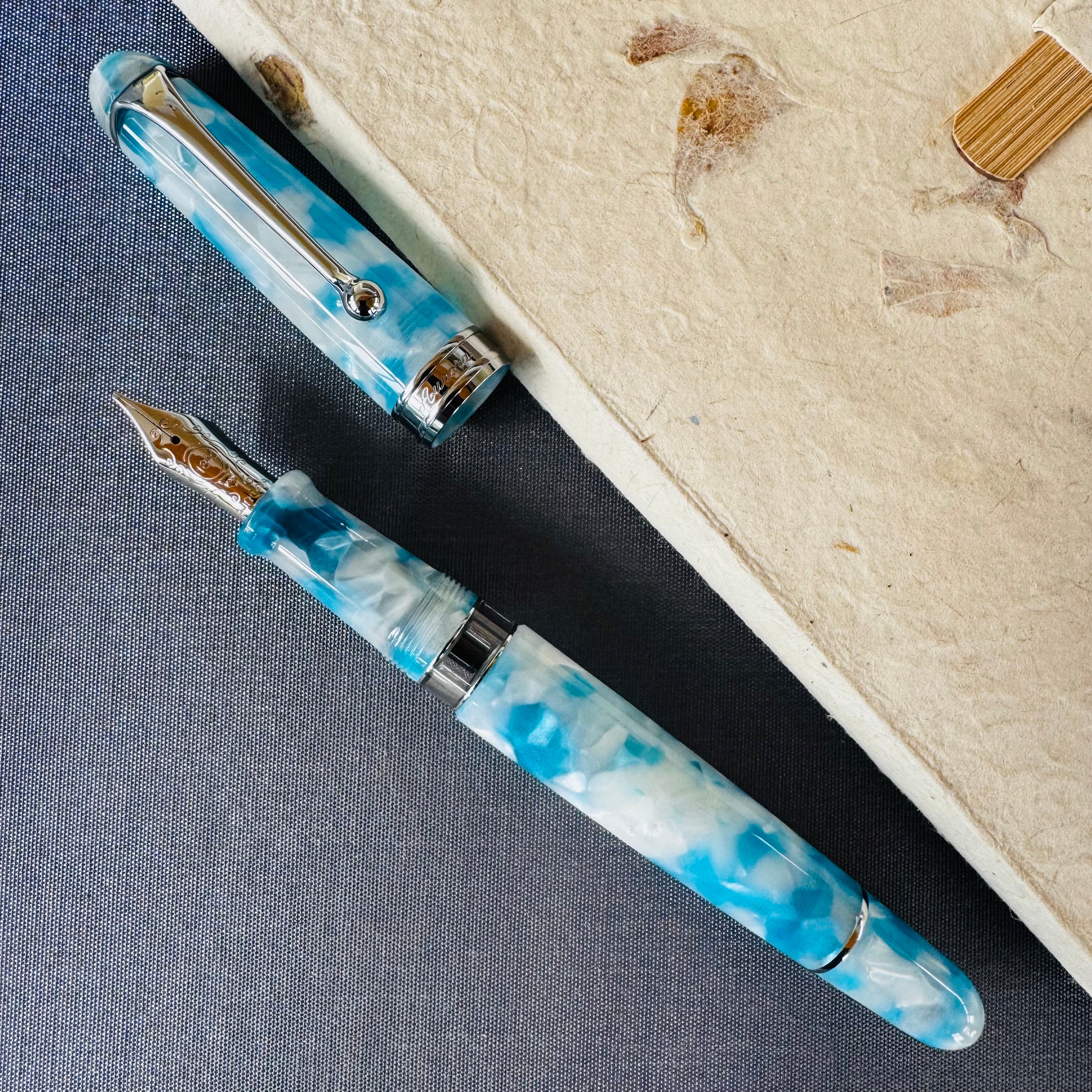 Aurora 888 Fountain Pen - Ortigia (Limited Edition)-Pen Boutique Ltd