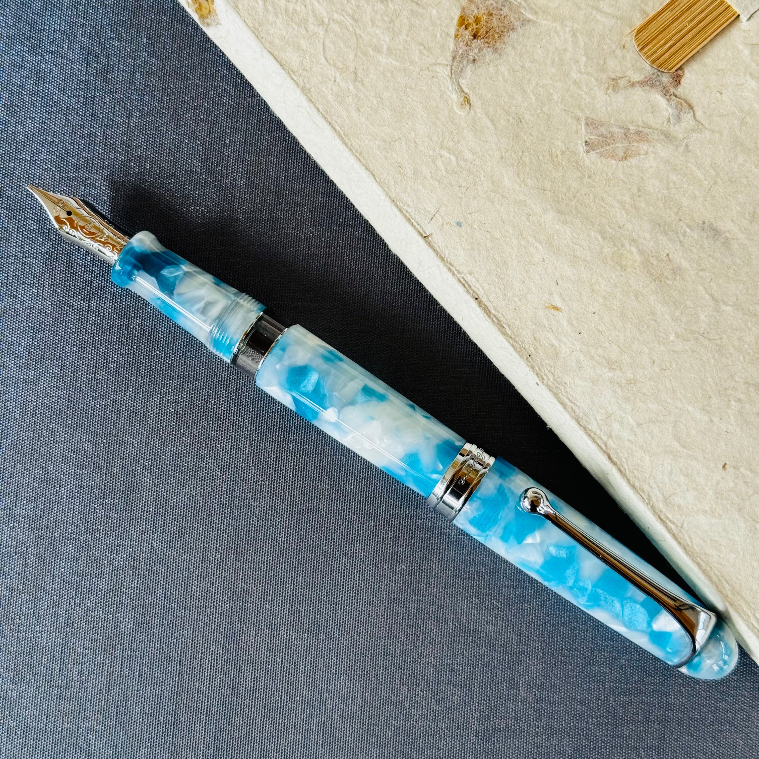 Aurora 888 Fountain Pen - Ortigia (Limited Edition)-Pen Boutique Ltd
