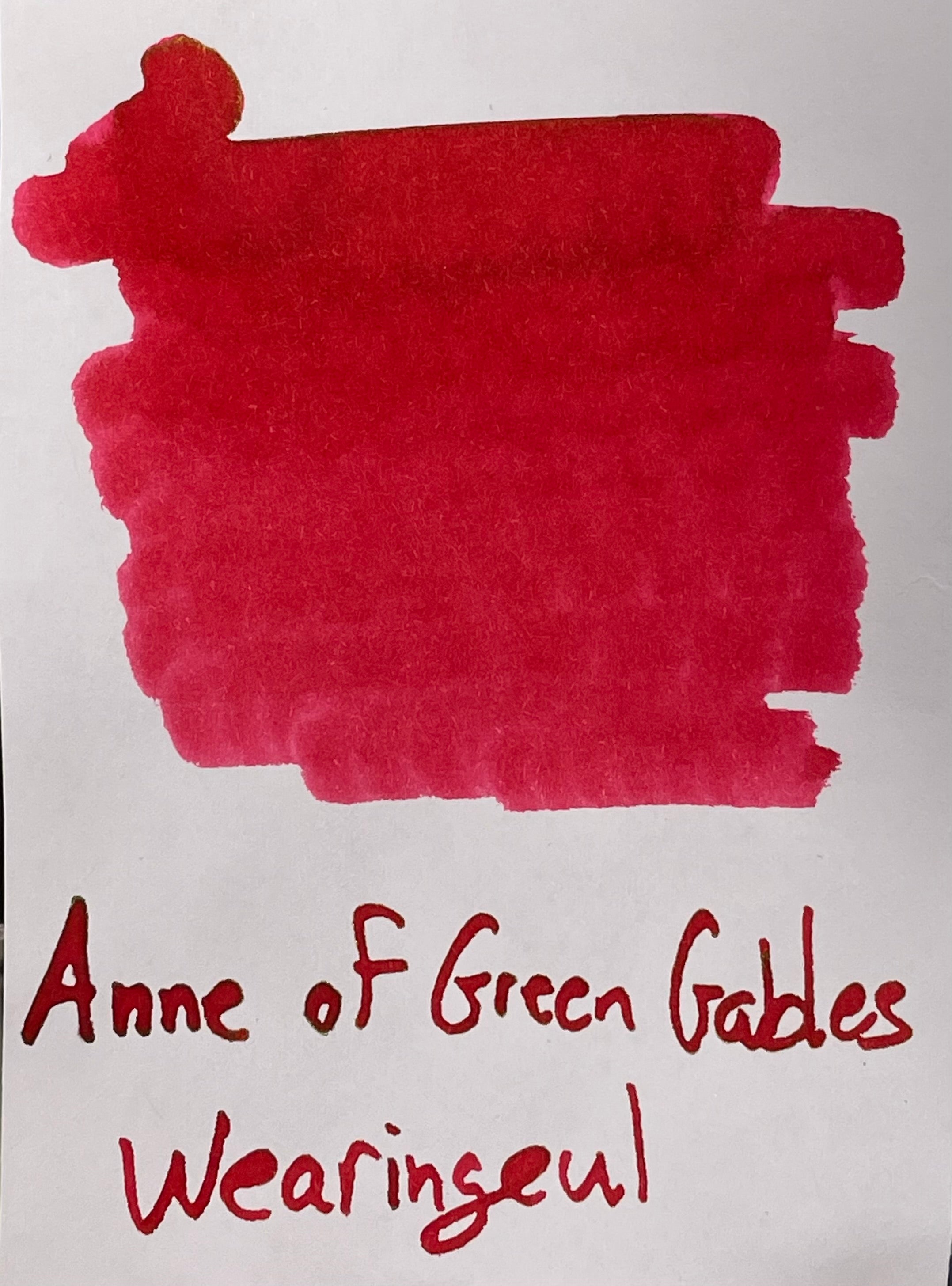 Wearingeul World Literature Ink Bottle - Anne of Green Gables (30ml)-Pen Boutique Ltd