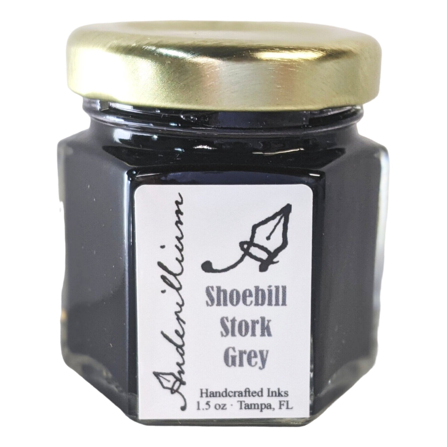 Anderillium Avian Ink - Shoebill Stork Grey - 1.5 oz-Pen Boutique Ltd