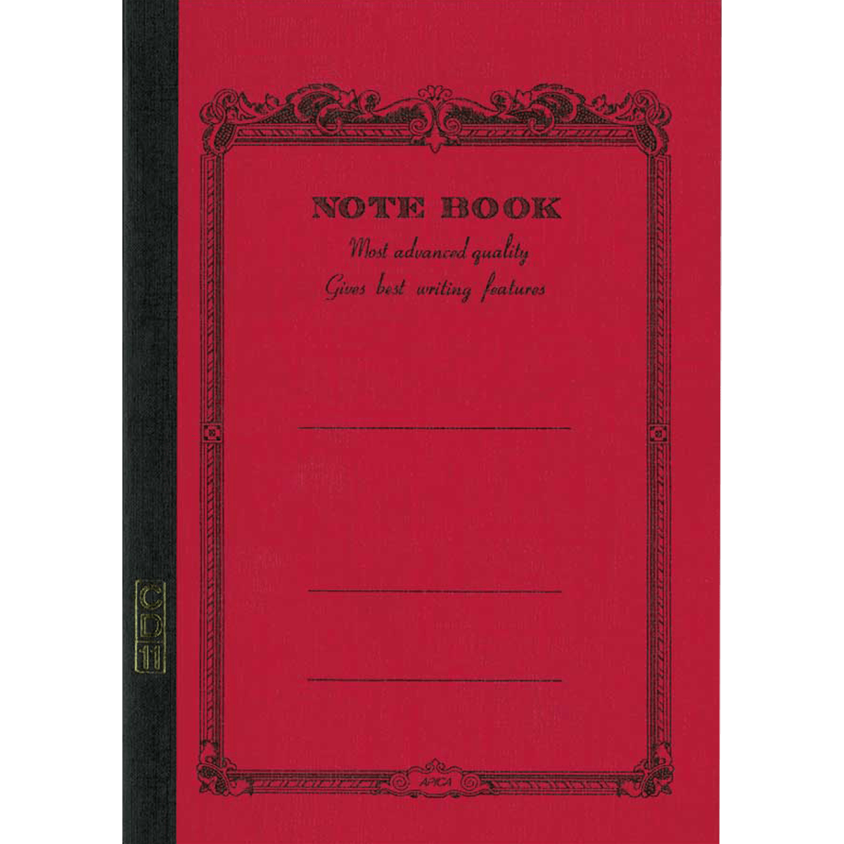 Apica Notebook - Red - White Sheets - Line - A7 - Pen Boutique Ltd