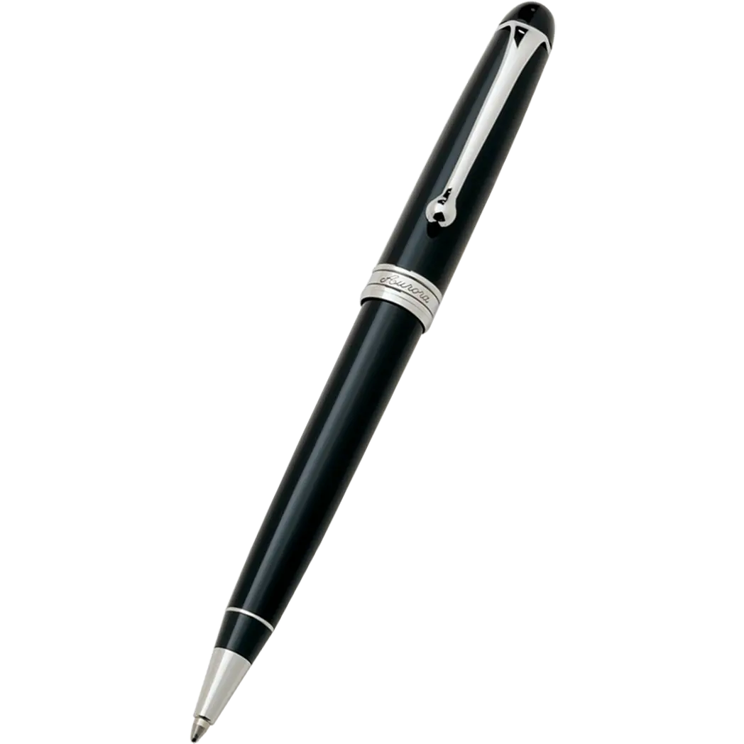 Aurora 88 Ballpoint Pen - Nikargenta - Chrome Trim-Pen Boutique Ltd