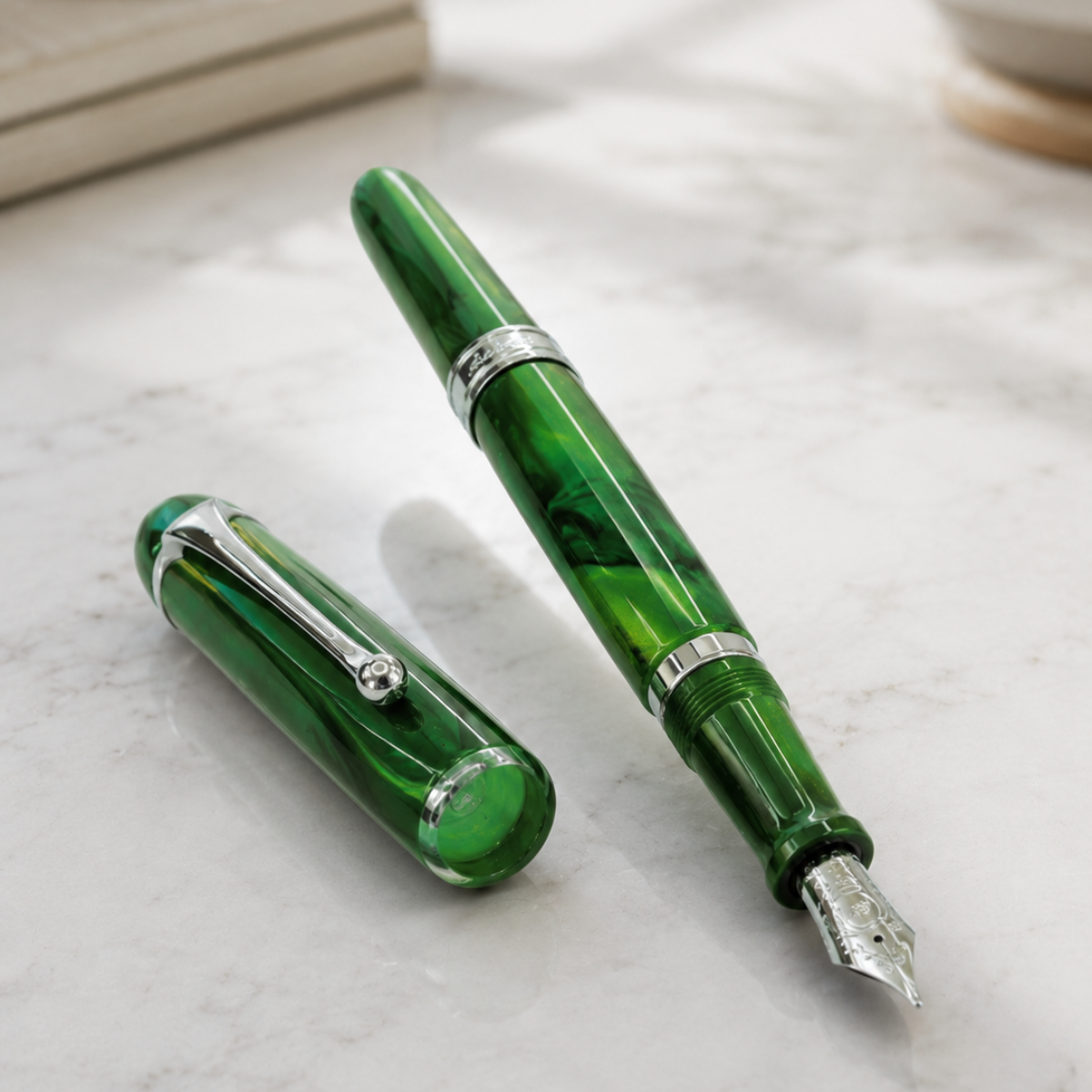Aurora 88 Fountain Pen - Aurora Polare - 18K Nib (Limited Edition)
