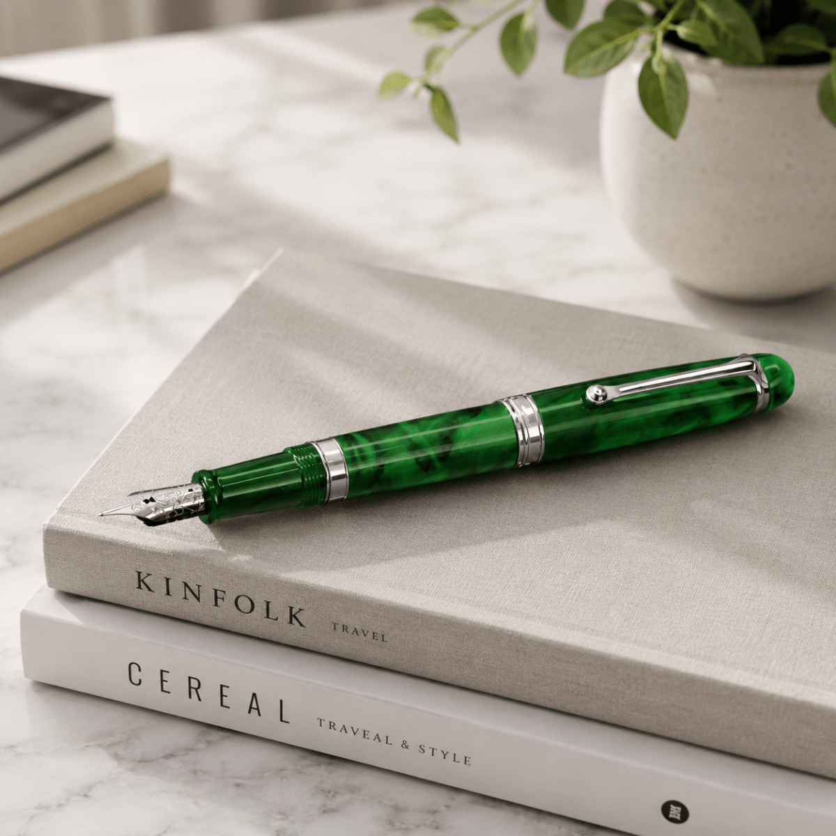 Aurora 88 Fountain Pen - Aurora Polare - 18K Nib (Limited Edition) - Pen Boutique Ltd