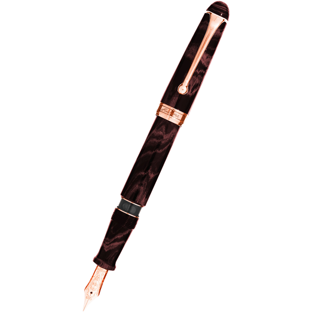 Aurora 88 Fountain Pen - Cognac Ebonite - Limited Edition - Pen Boutique Ltd