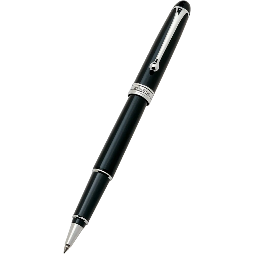 Aurora 88 Rollerball Pen - Nikargenta - Chrome Trim-Pen Boutique Ltd